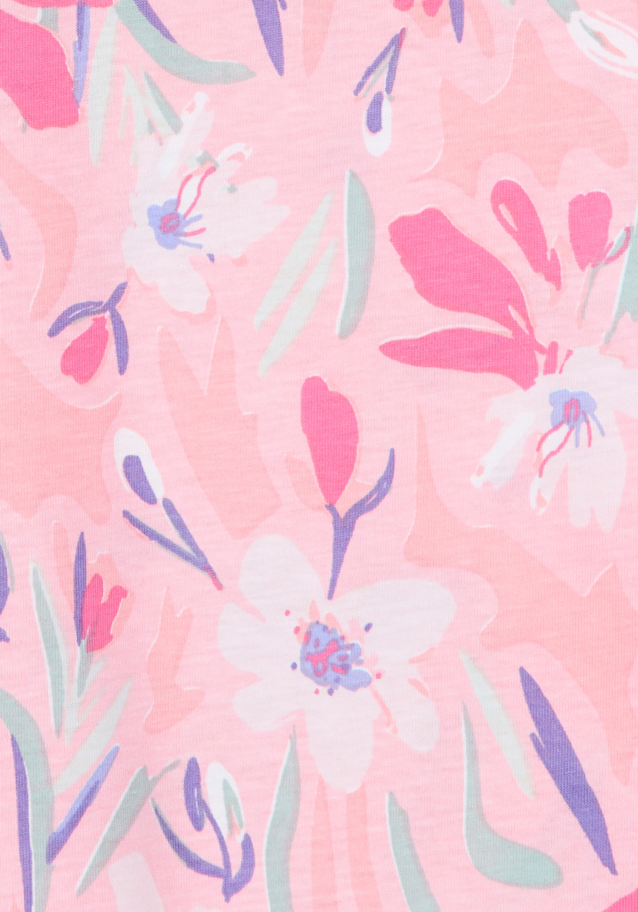 Vivance Dreams Pyjamaoberteil 1-teilig,  Schöner Blumen- oder Streifendruck