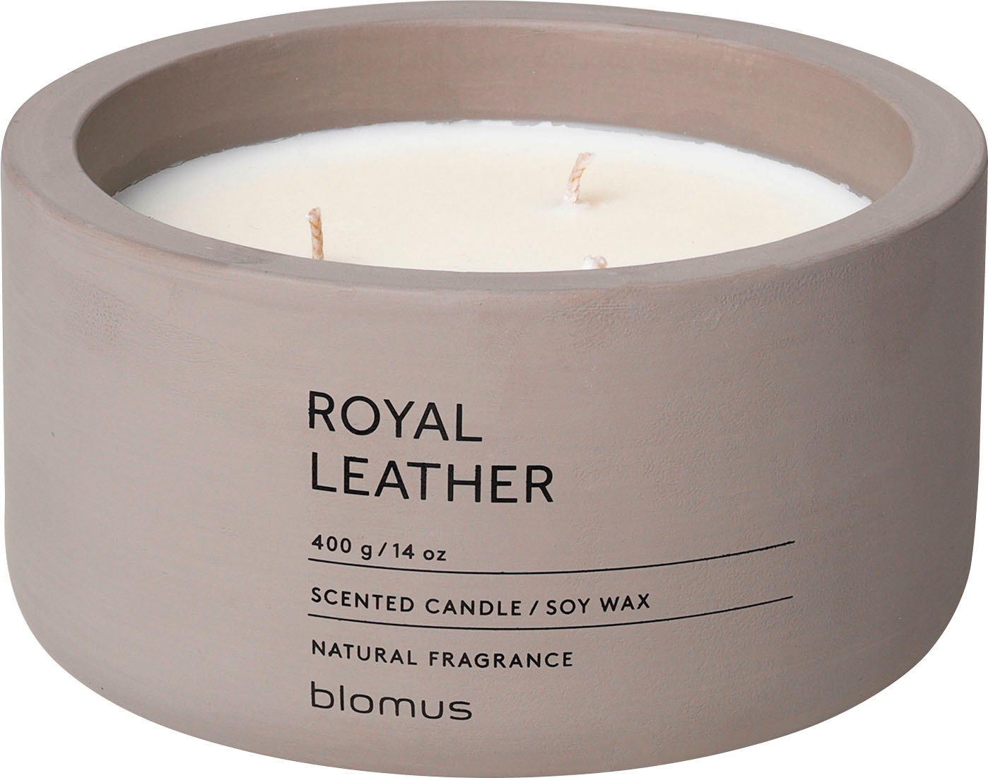 Blomus Duftkerze »FRAGA in grau, Größe Ø/H: 13 cm x 7 cm