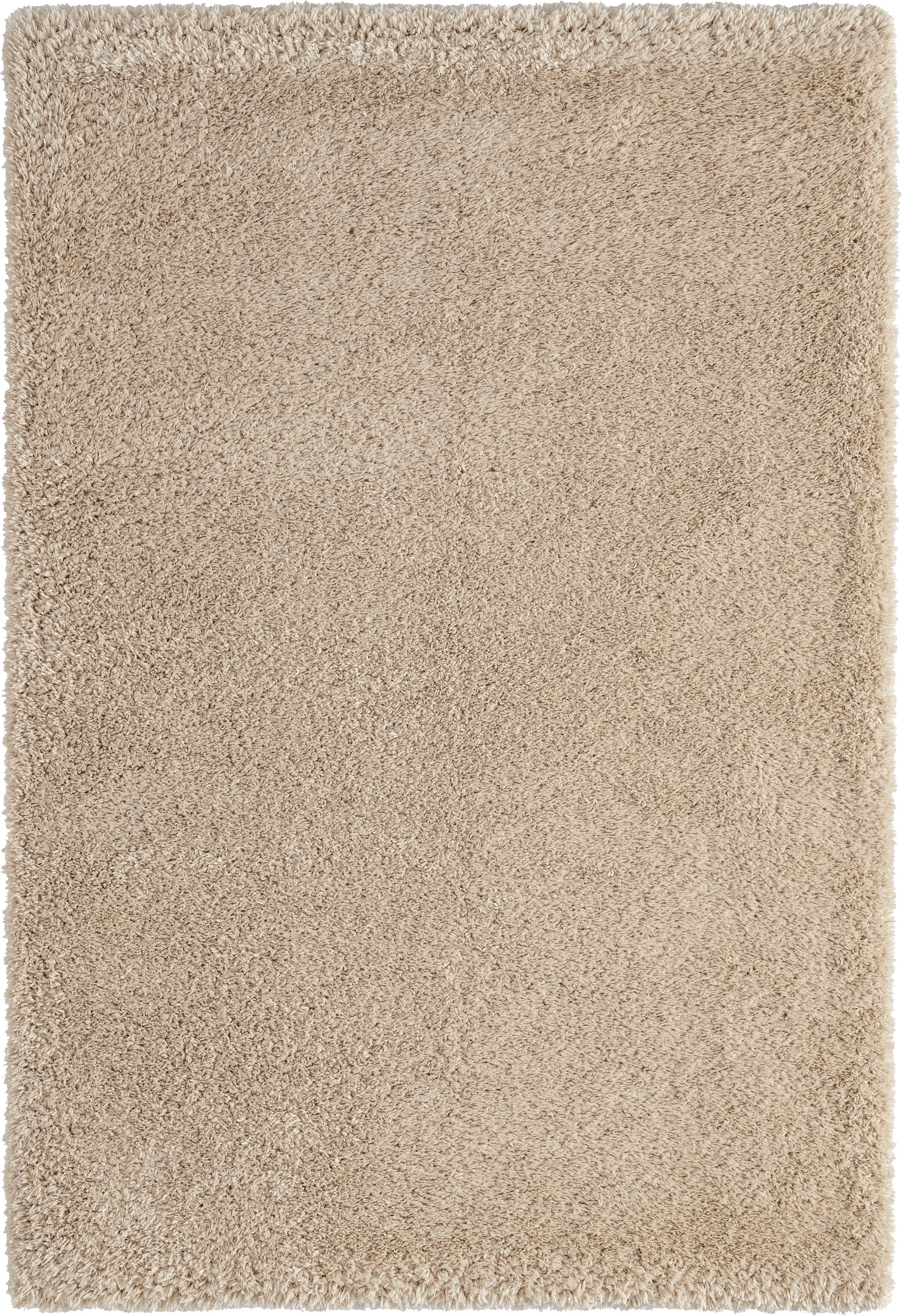 merinos Teppich »Recycle Floki 961« rund 50 mm Höhe Shaggy aus recyceltem Polyester, meliert, Wohnzimmer