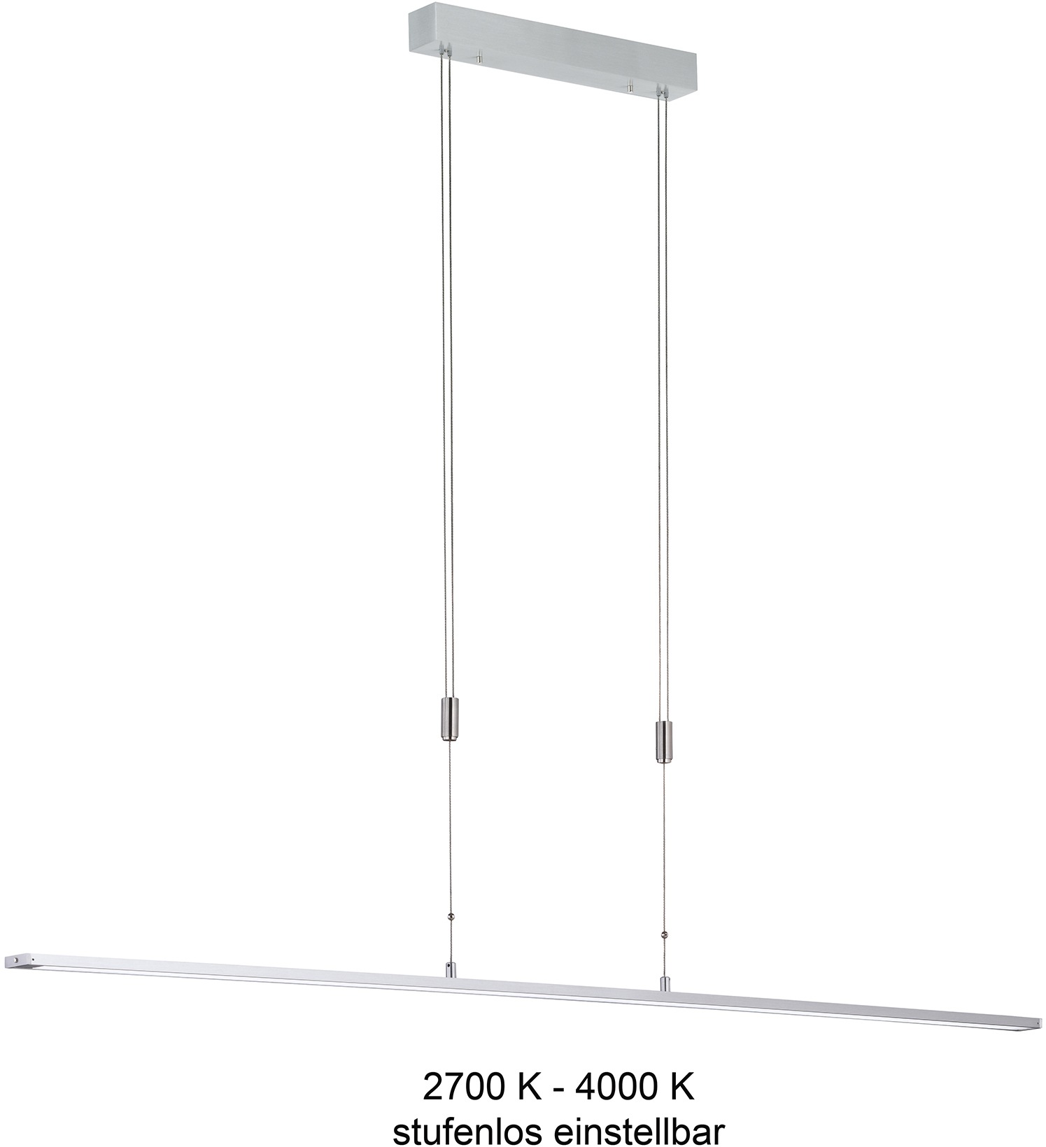 FISCHER & HONSEL LED Pendelleuchte »Metz«, LED-Modul, Warmweiß-Neutralweiß