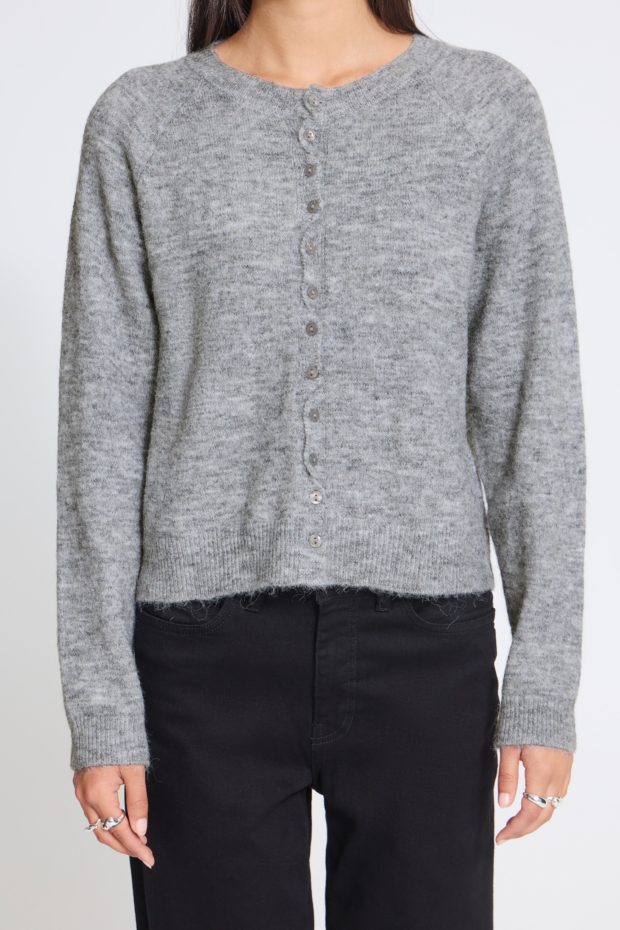 Ichi Strickjacke »Damen Langarm IHSAGE«