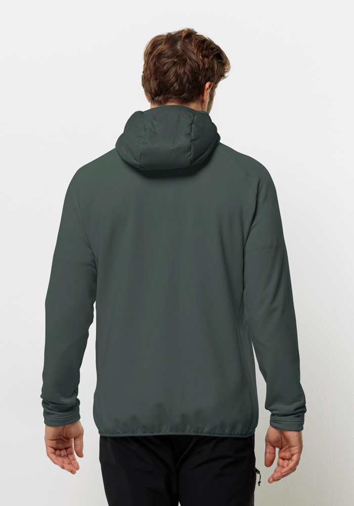Jack Wolfskin Hybridjacke »ROUTEBURN PRO HYBRID M«, mit Kapuze