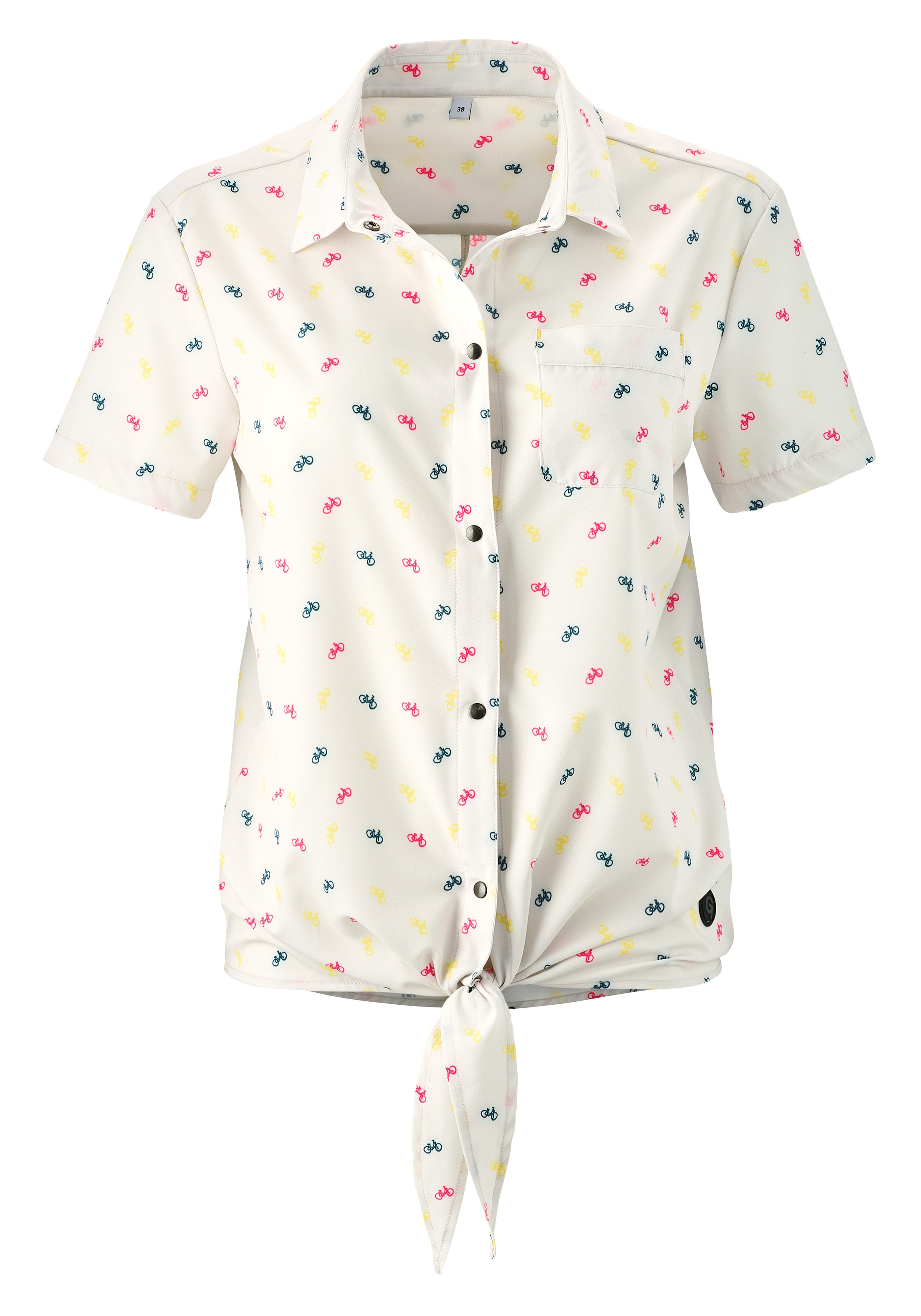 Gonso Radtrikot »MOLVENO 0« Weitenregulierbarer Saum durch modisches Binde-Element