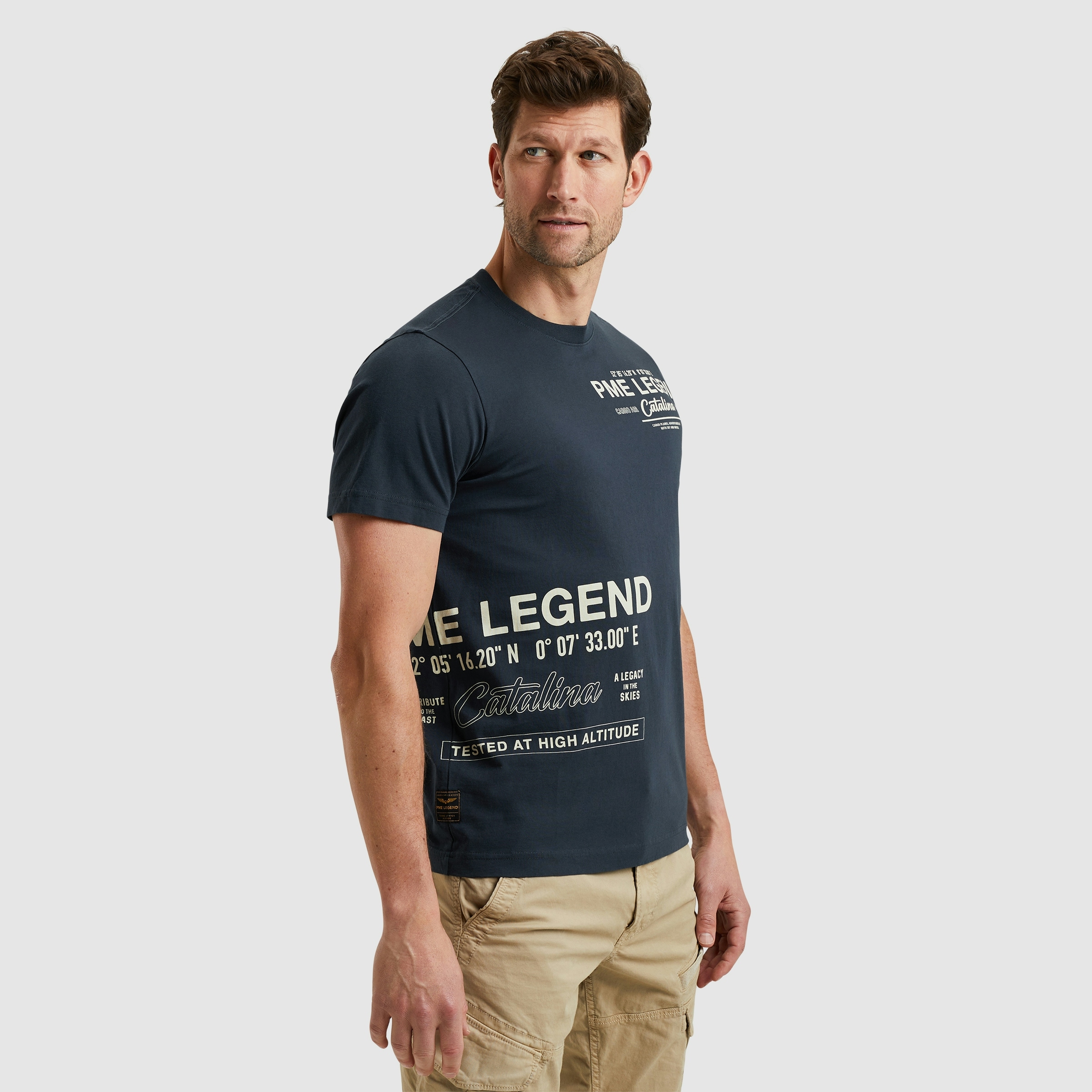 PME LEGEND T-Shirt, mit All-Over Print