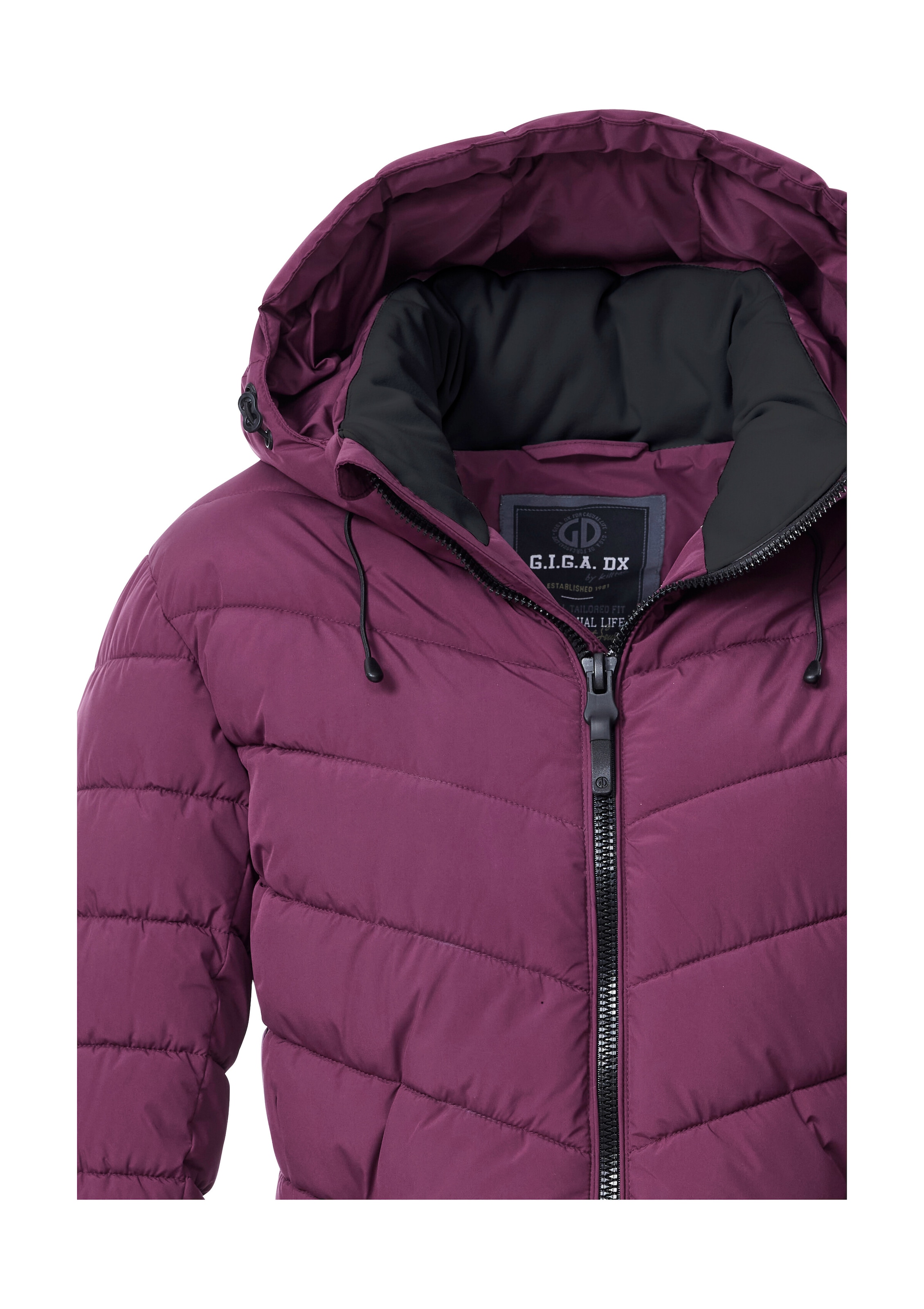 G.I.G.A. DX by killtec Steppmantel »GW 74 WMN QLTD PRK«, Wasserabweisender, winddichter Steppparka mit abnehmbarer Kapuze