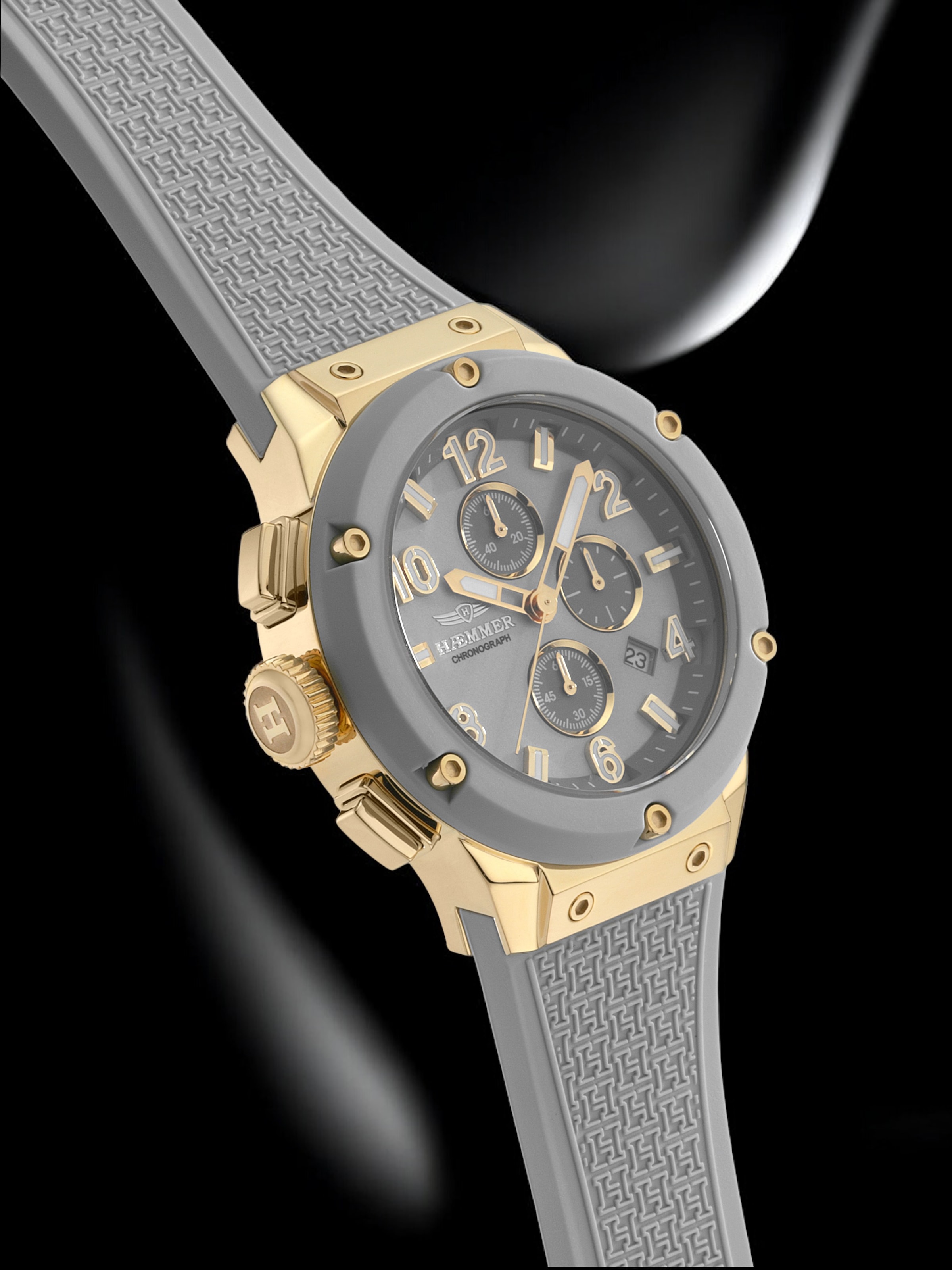 HAEMMER GERMANY Chronograph »WAVE MASTER« Quarzuhr, Armbanduhr, Damenuhr, Herrenuhr, Made in Germany