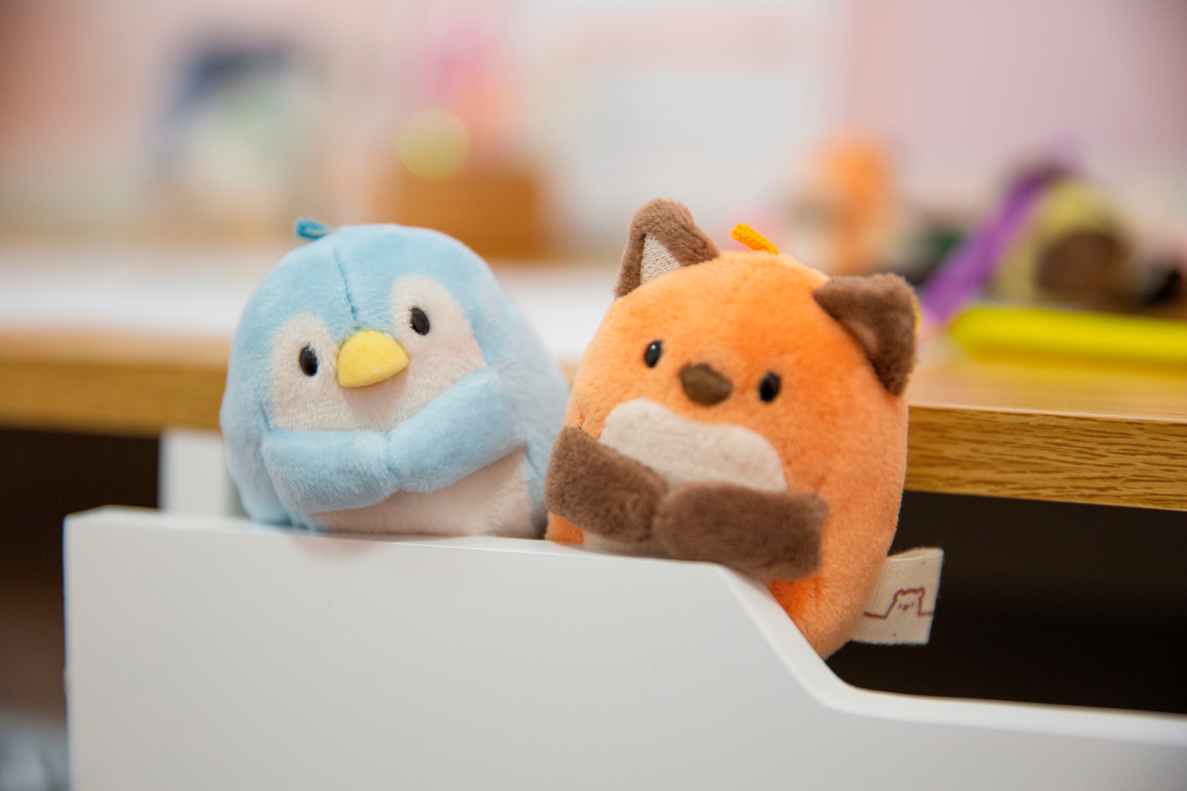 Nici Kuscheltier »mymochi, Fuchs Geeks, 8 cm«, mit Video Spiel und Froschkostüm, in Geschenkbox