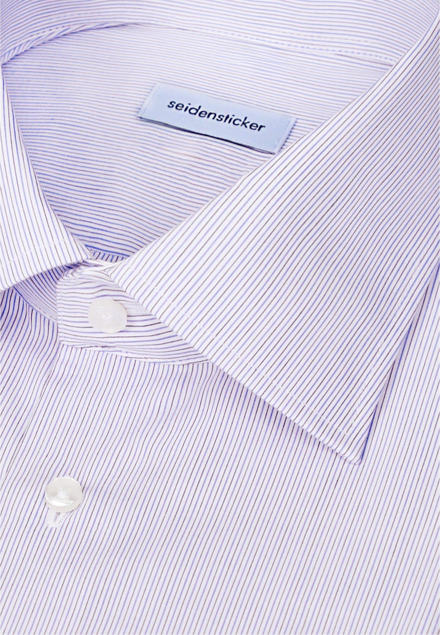 seidensticker Businesshemd »Schwarze Rose« Regular 1/1 Kentkragen Gestreift