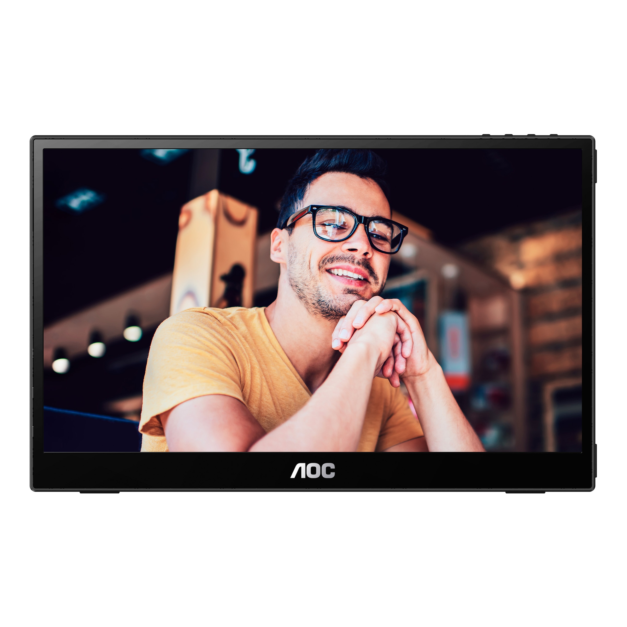 AOC Portabler Monitor »16T3EA«, 39,5 cm/16 Zoll, 1920 x 1080 px, Full HD, 4 ms Reaktionszeit, 60 Hz
