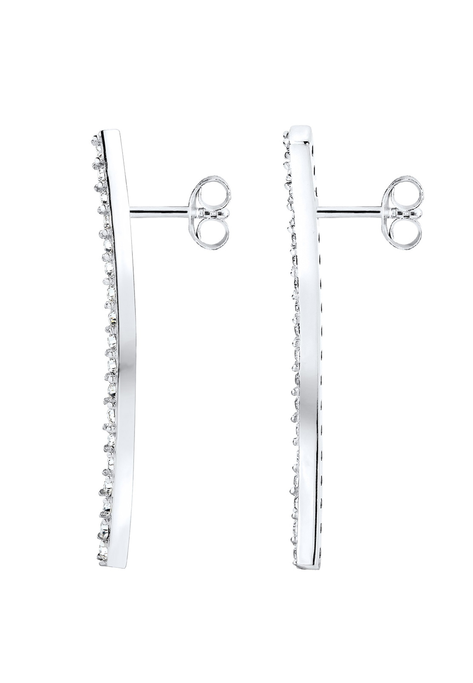 Elli Paar Ohrstecker »Ohrringe Tropfen Geo Trend Kristalle 925 Sterling Silber«