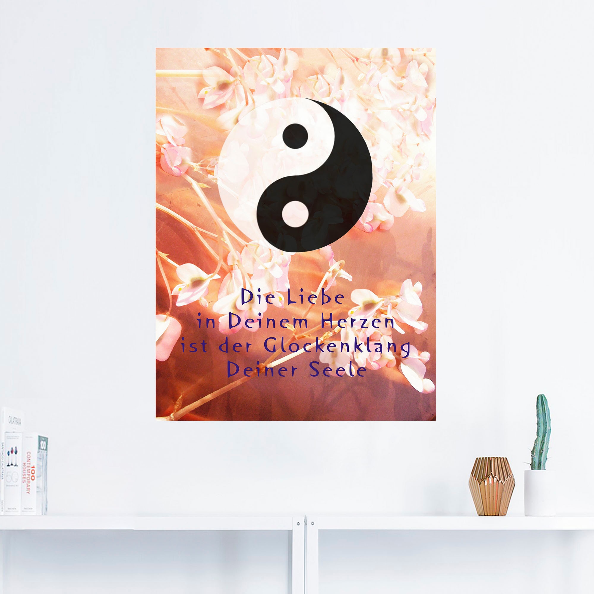 Artland Wandbild »Yin Yang Glockenklang«, OTTO oder kaufen Leinwandbild, Bilder, Online (1 Größen versch. als St.), im Alubild, Wandaufkleber Poster in Shop Spirituelle