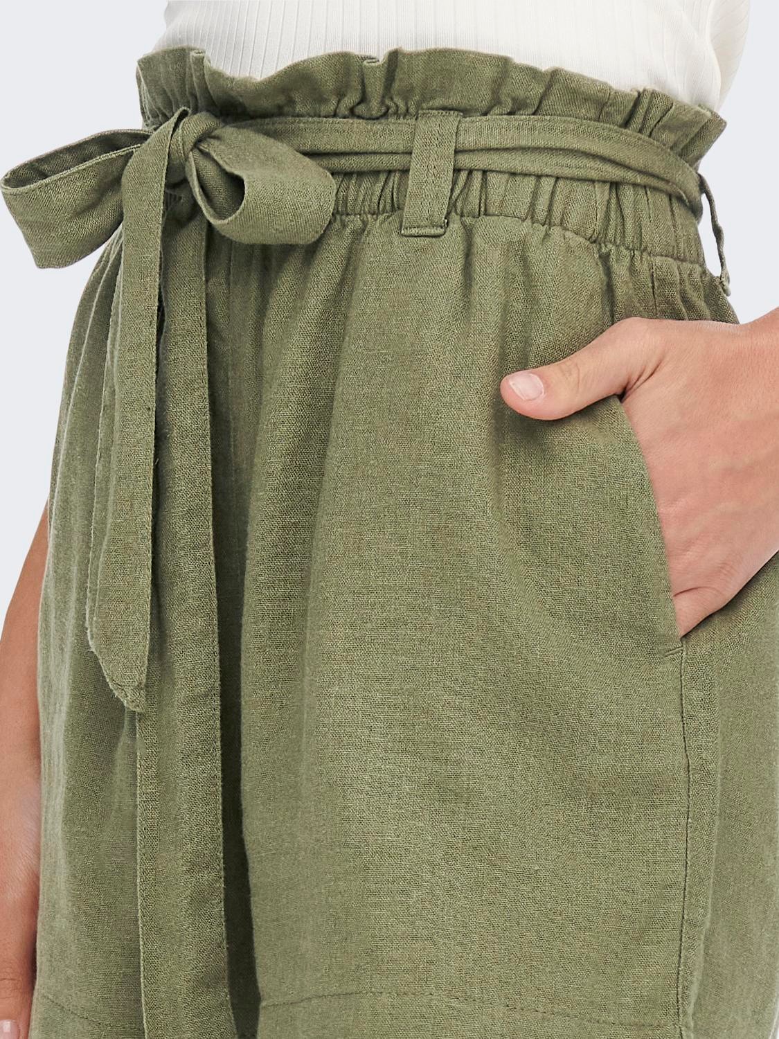 JDY Shorts »JDYSAY MW LINEN SHORTS WVN NOOS«