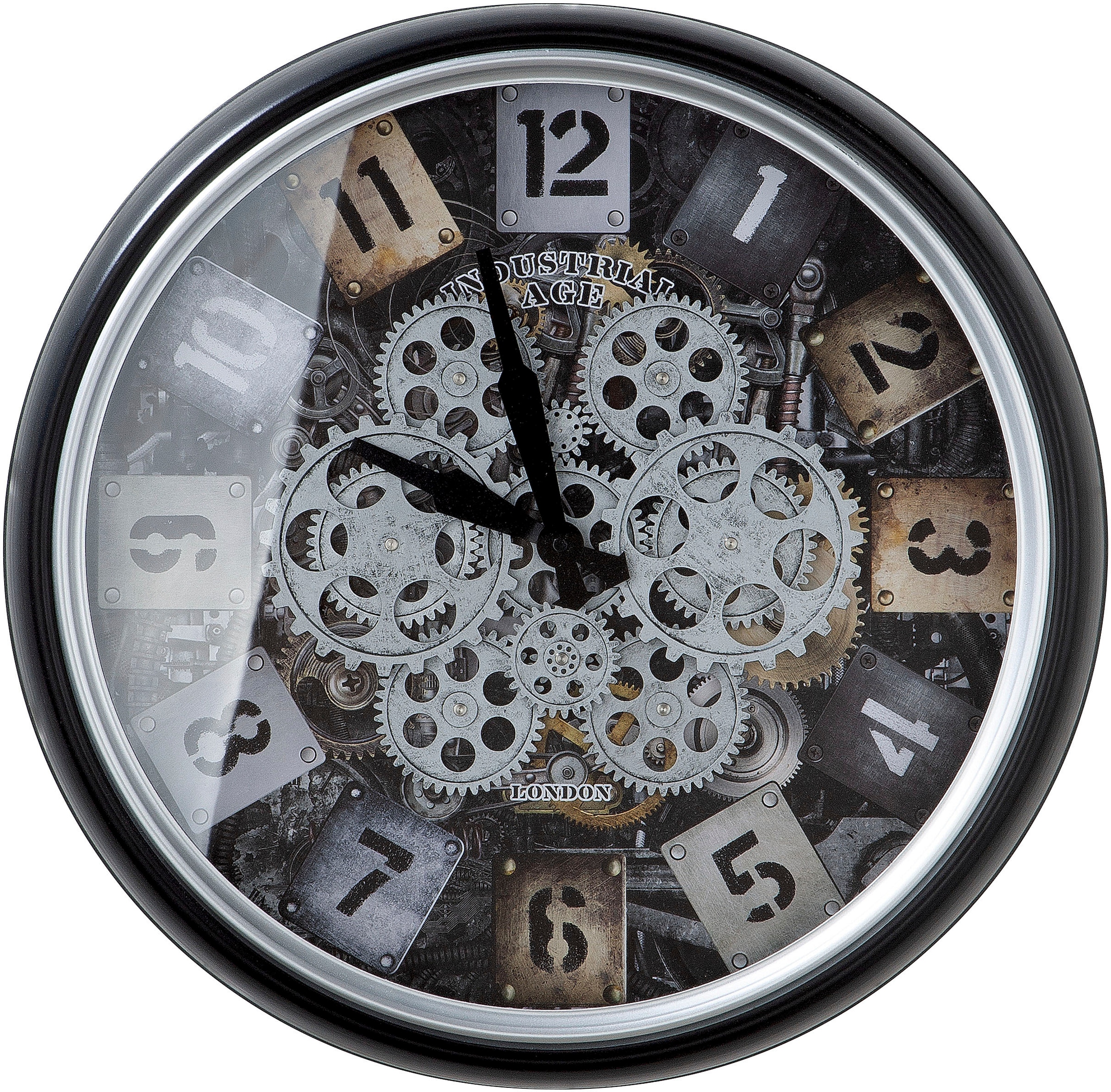 Wanduhr »Wanduhr "Steam"«