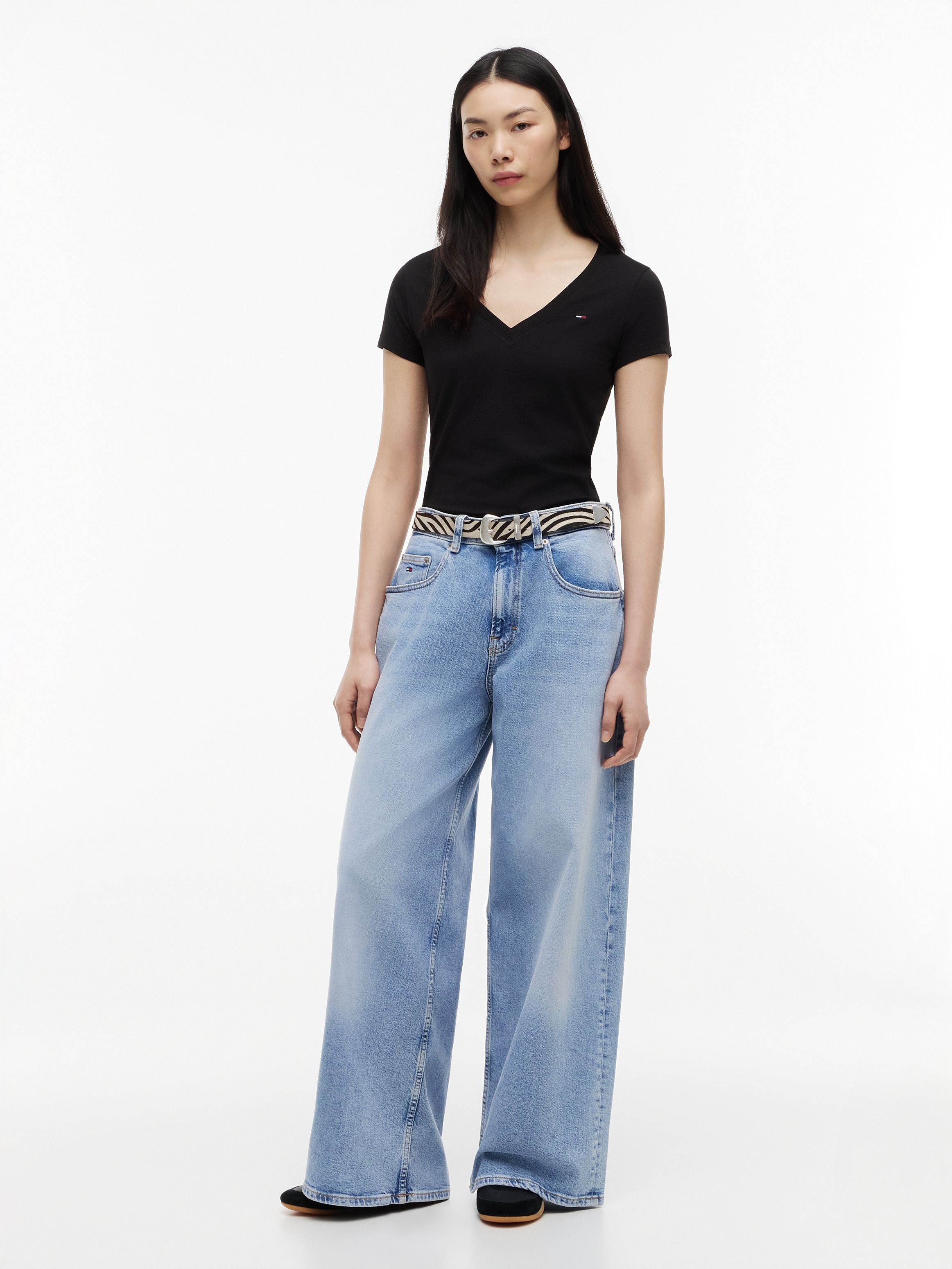 Tommy Jeans V-Shirt »TJW 3PACK V-NECK TEE« Packung, 3er-Pack, 3 Baumwolle, V-Ausschnitt, 3 Stück im Set