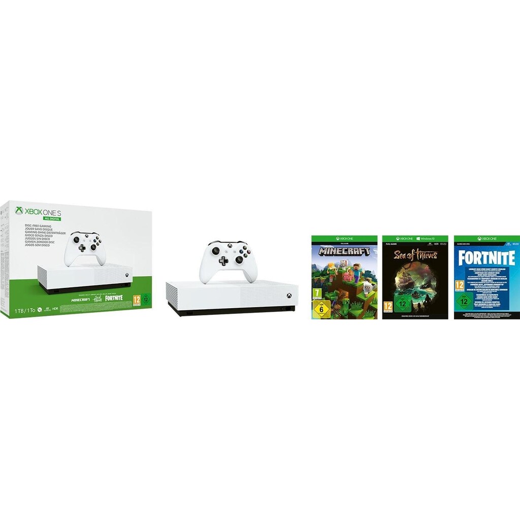 Xbox One Konsolen-Set »S«, All Digital (ohne Laufwerk)