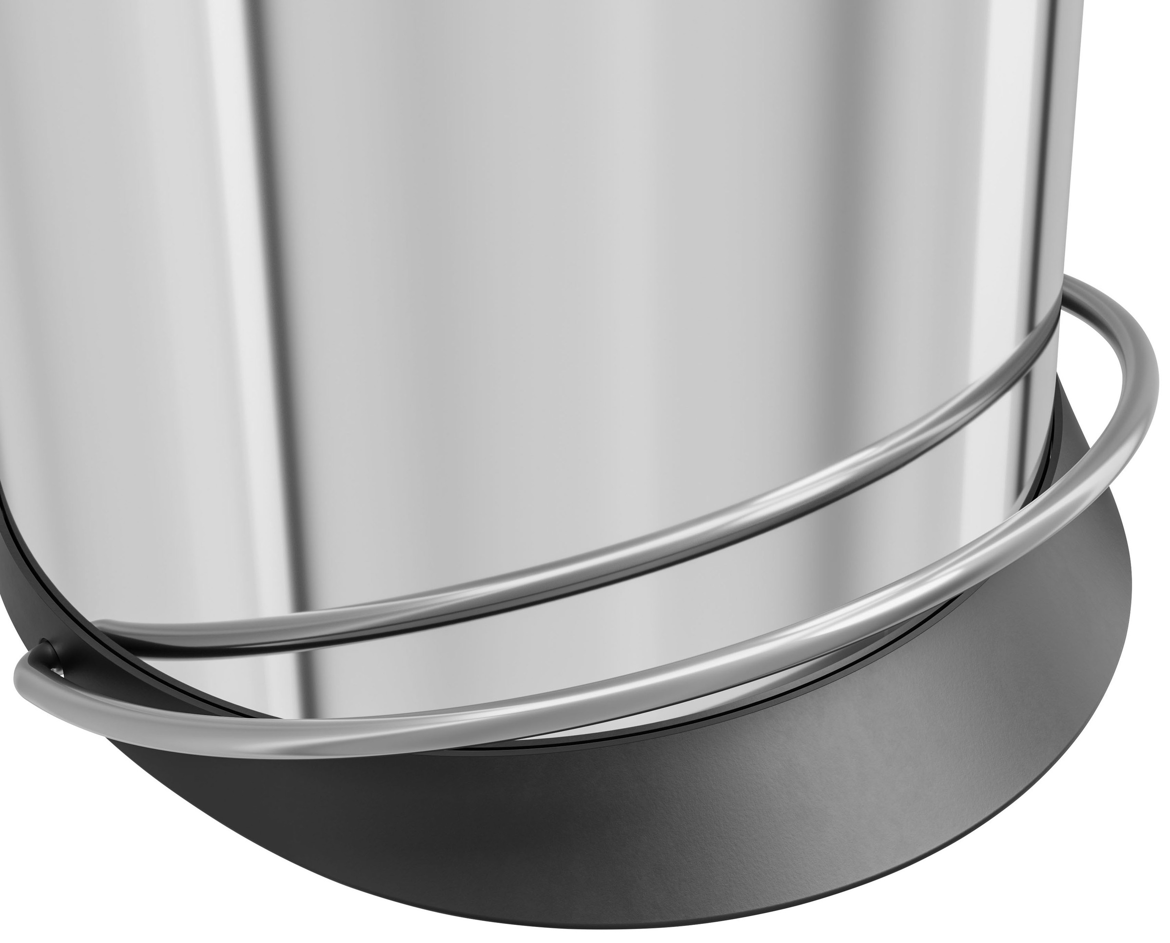Hailo Mülleimer »Harmony M«, 1 Behälter, 12 l, Stahlblech o. Edelstahl, Kunststoff Inneneimer, Made in Germany