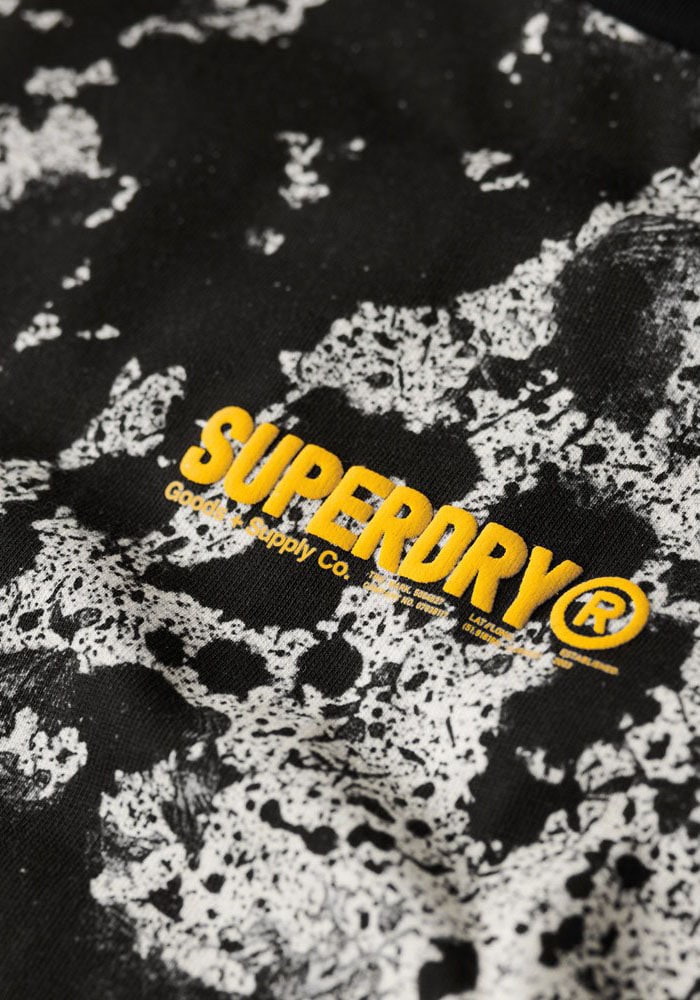Superdry Rundhalsshirt »UTILITY CAMO GRAPHIC LOOSE TEE«
