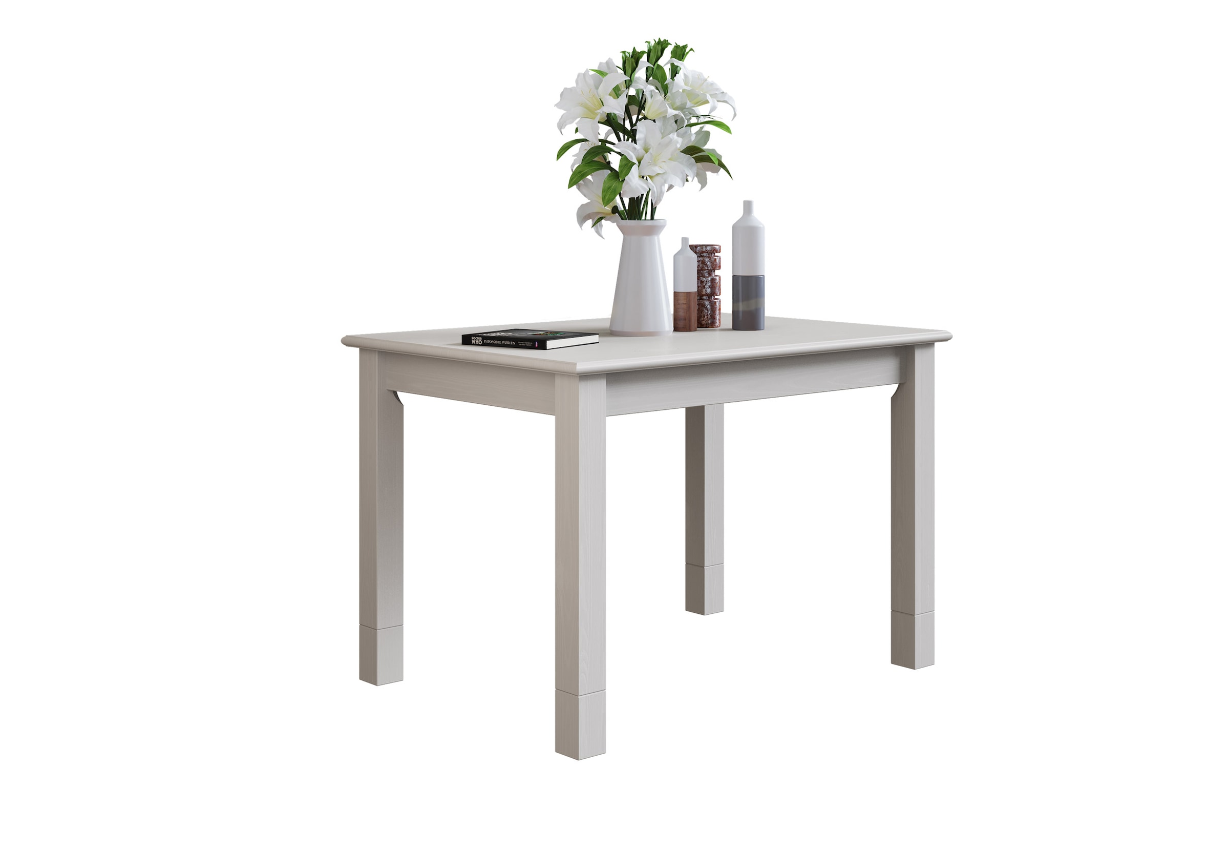 Home affaire Essgruppe »Rauna«, (Set, 5 tlg., 1 Tisch, 4 Stühle), Aus massiver Kiefer, 5-teiliges Set