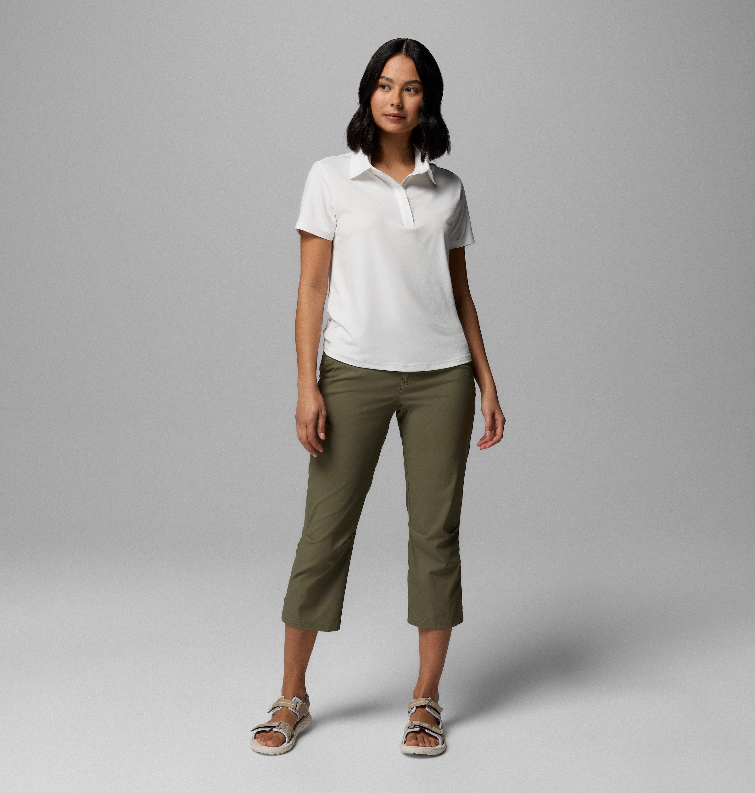 Columbia Poloshirt sportliche Passform, Kurzarm, für sportliche Aktivitäten und Outdoor