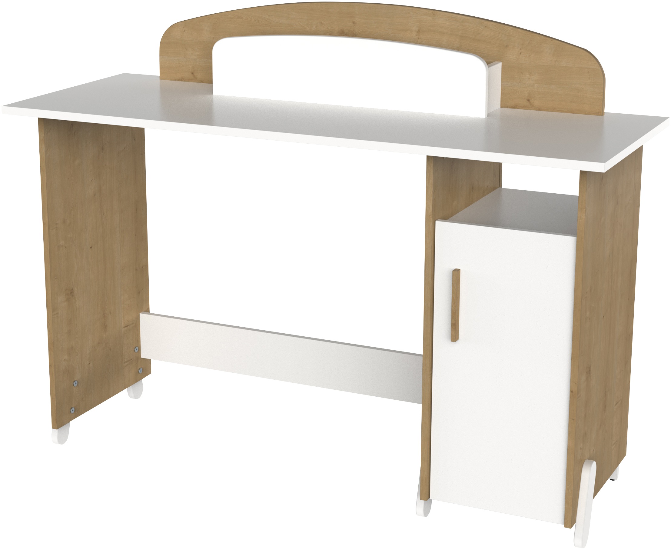 Demeyere GROUP Schreibtisch »MEUBLES Naili«, Schreibtisch mit 1 Tur und 1 Organizer