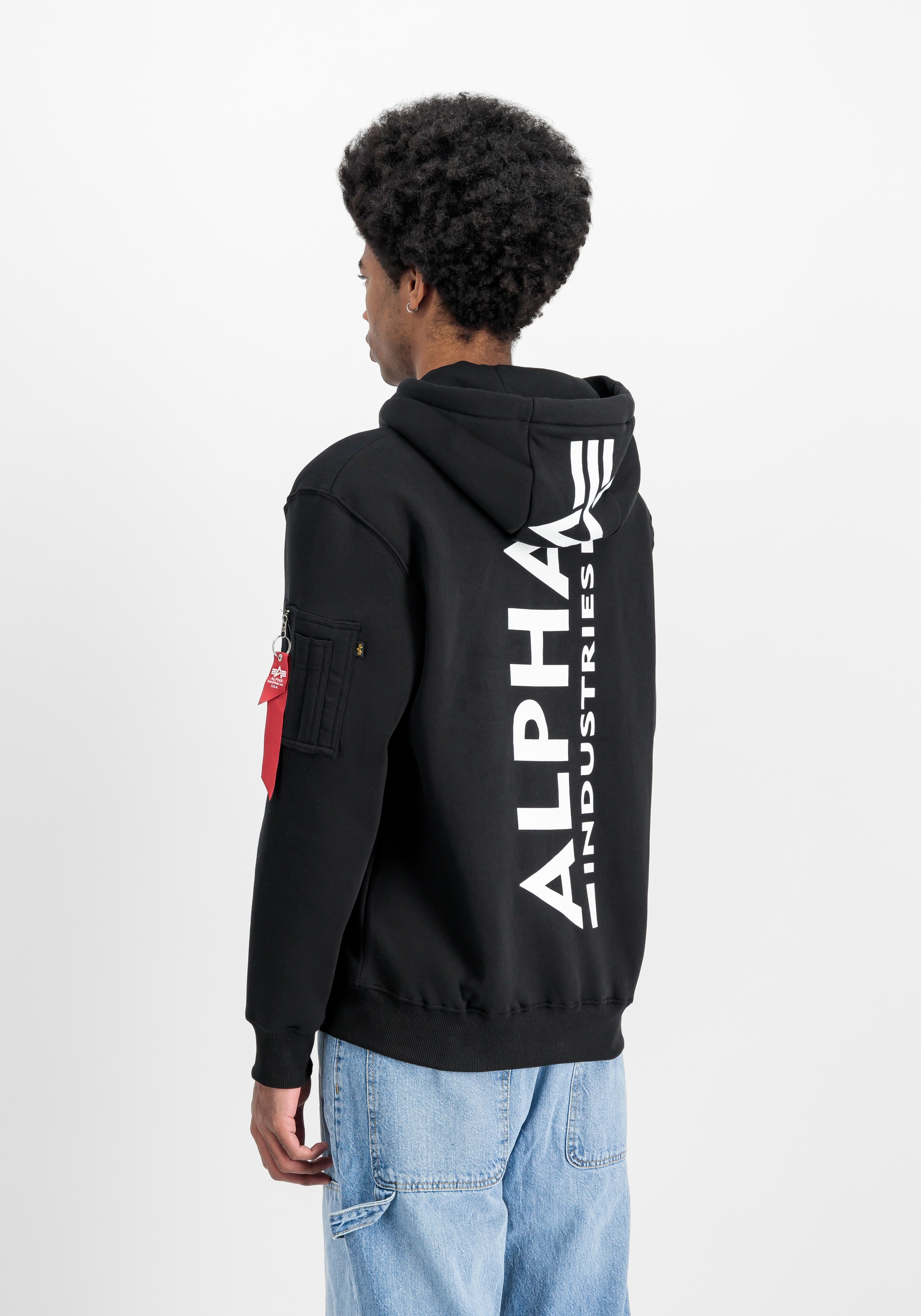 Alpha Industries Hoodie »Alpha Industries Men - Hoodies Backprint Hoodie «