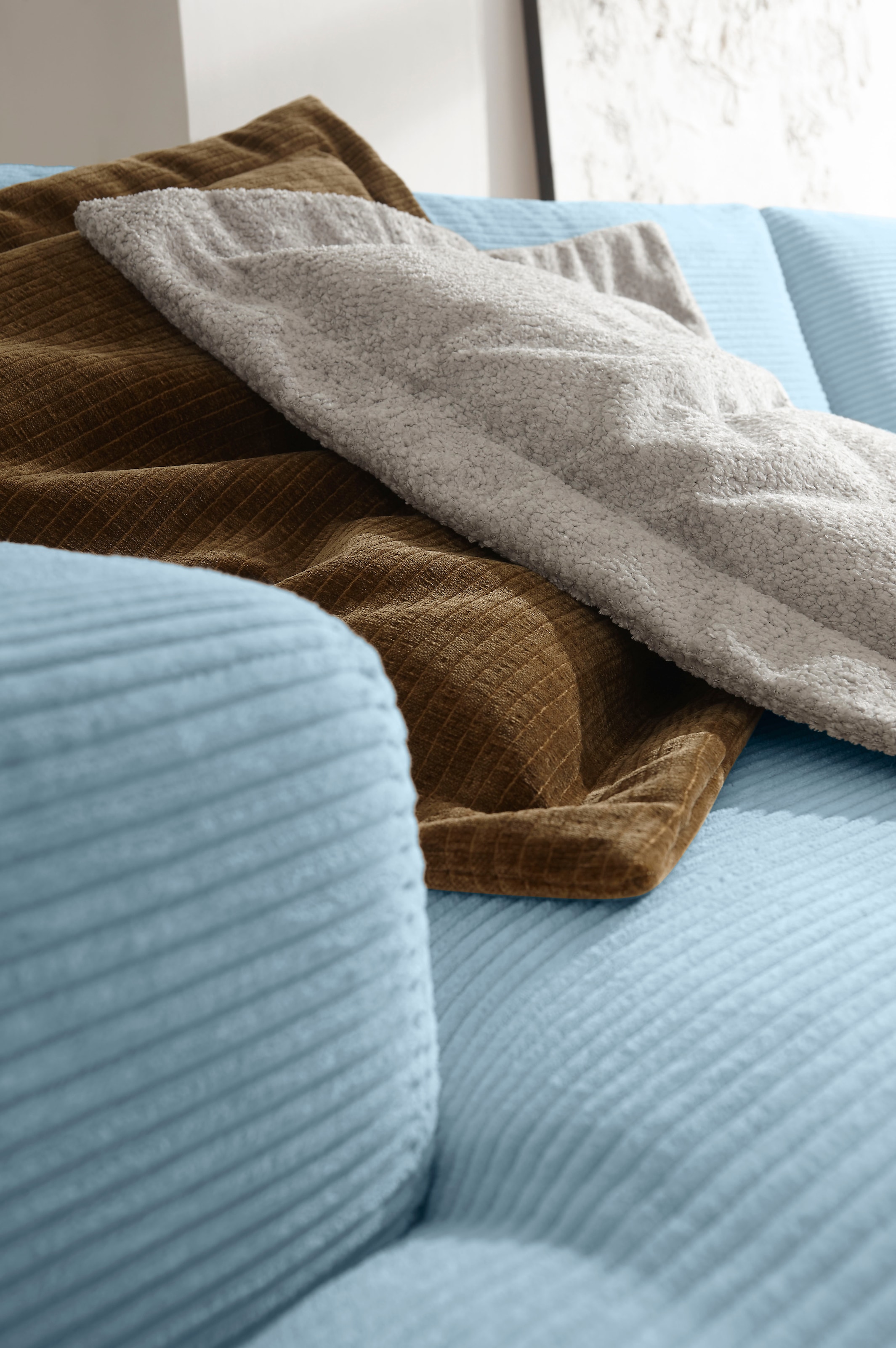Musterring Loungesofa »Lucia«, Cord-Bezug, Breite 292 cm
