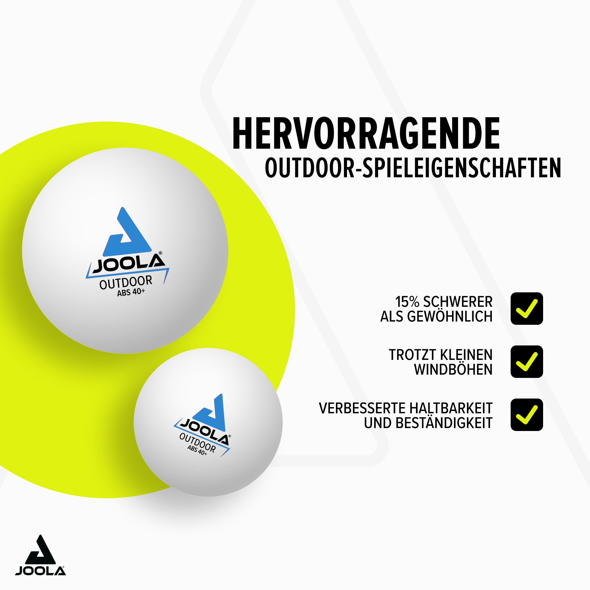 Joola Tischtennisball »Outdoor Ball«