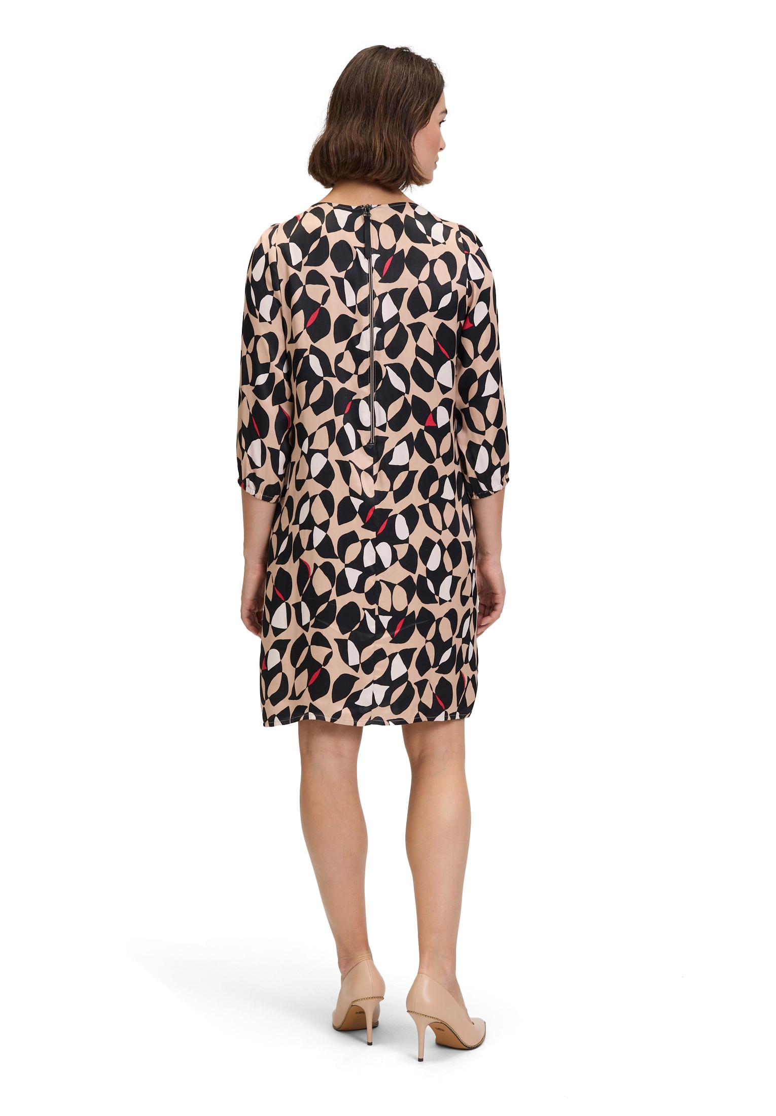 Betty&Co A-Linien-Kleid »Freizeitkleid mit Reißverschluss«