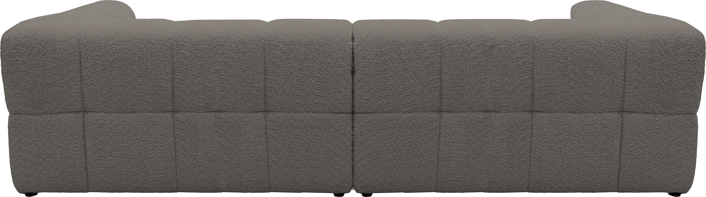 DOMO collection Big-Sofa »800019 Megasofa in 2 Breiten, Kassettensteppung, modern, Federkern«, (2 St.), Bigsofa mit Taschenfederkern und Kassettensteppung