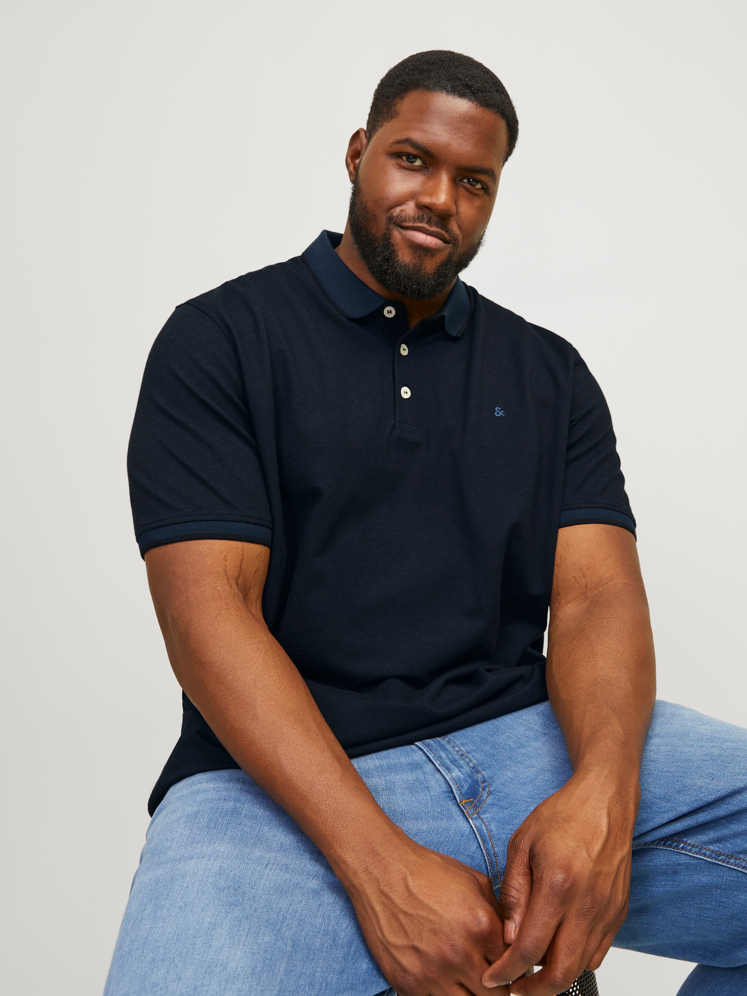 Jack & Jones PlusSize Poloshirt »Paulus Polo«, bis Größe 6XL