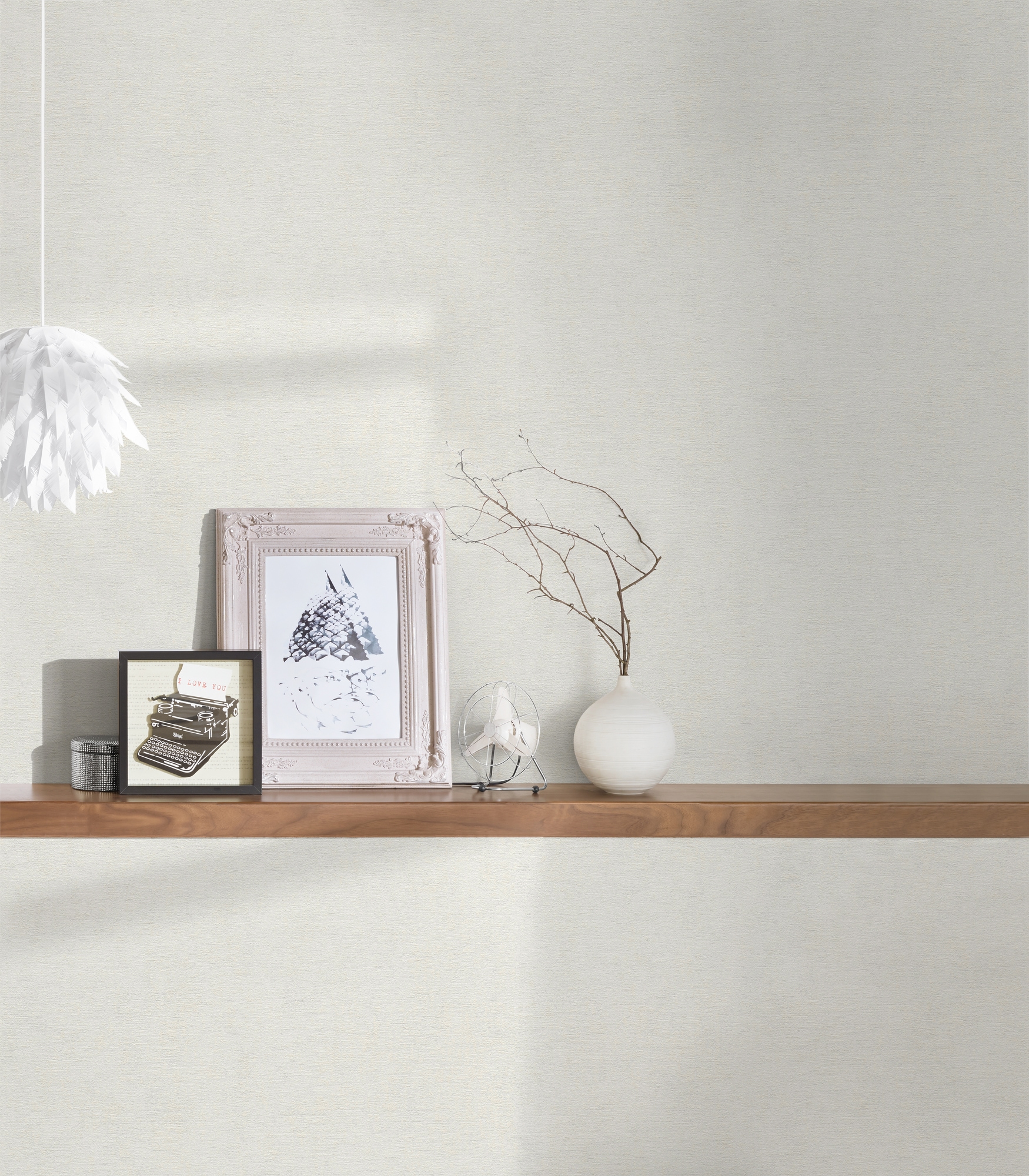 A.S. Création Vliestapete »Casual Living einfarbige Tapete Unitapete Putzoptik Putzoptik« matt glatt Vliestapete einfarbig für Schlafzimmer Küche Wohnzimmer Uni Design