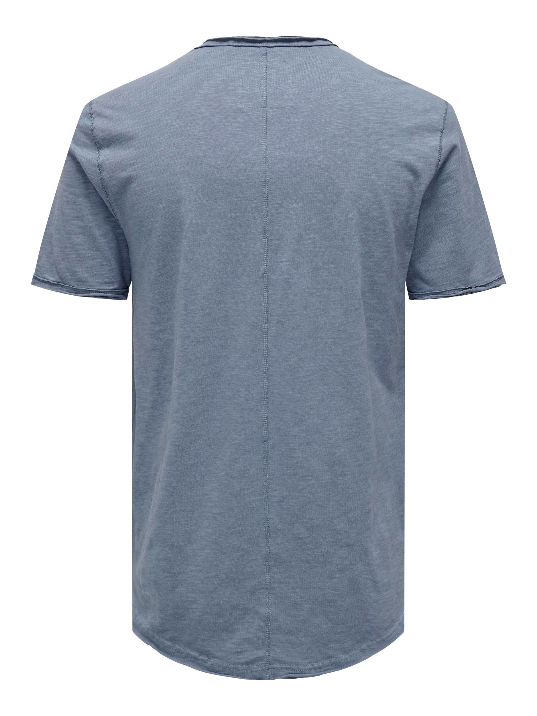 ONLY & SONS Rundhalsshirt »ONSBENNE LONGY SS TEE NF 7822 NOOS«