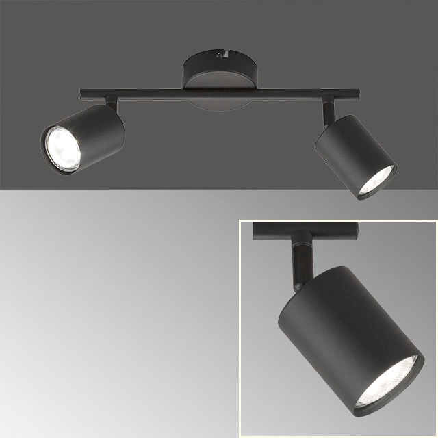 FISCHER & HONSEL Deckenspots »Vano«, 2 flammig, Leuchtmittel GU10 | LED wechselbar