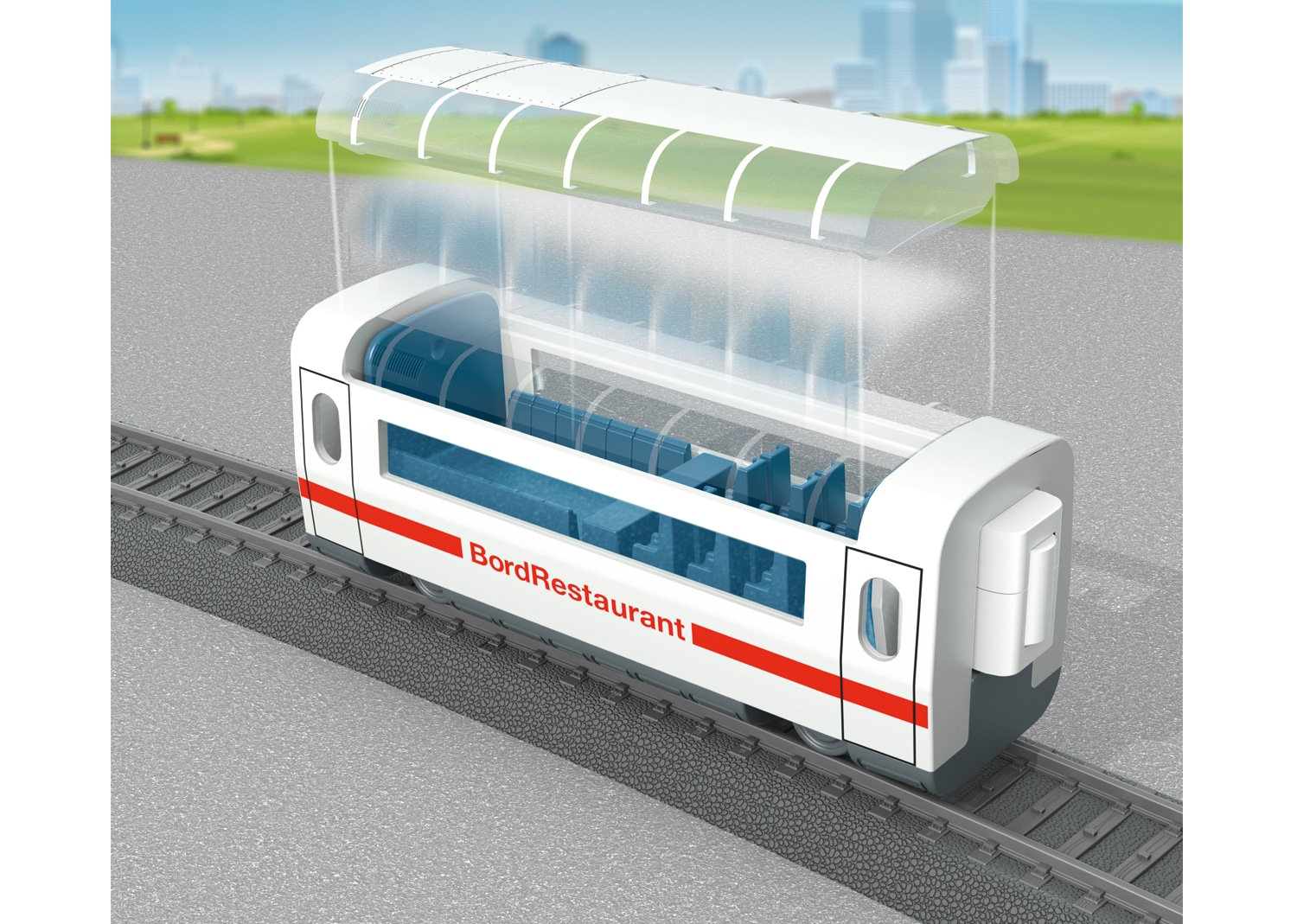 Märklin Personenwagen »Märklin my world - Personenwagen "Bord Restaurant" - 44124«