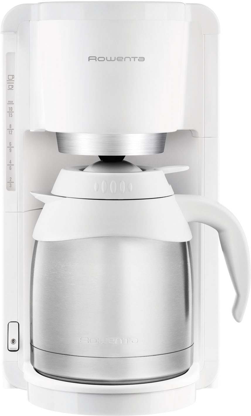 Rowenta Filterkaffeemaschine »CT3818 Adagio Milano«, 1,25 l Kaffeekanne, 1x4, Edelstahl- Thermokanne, 10-15 Tassen, 1,25 L, Automatische Abschaltung