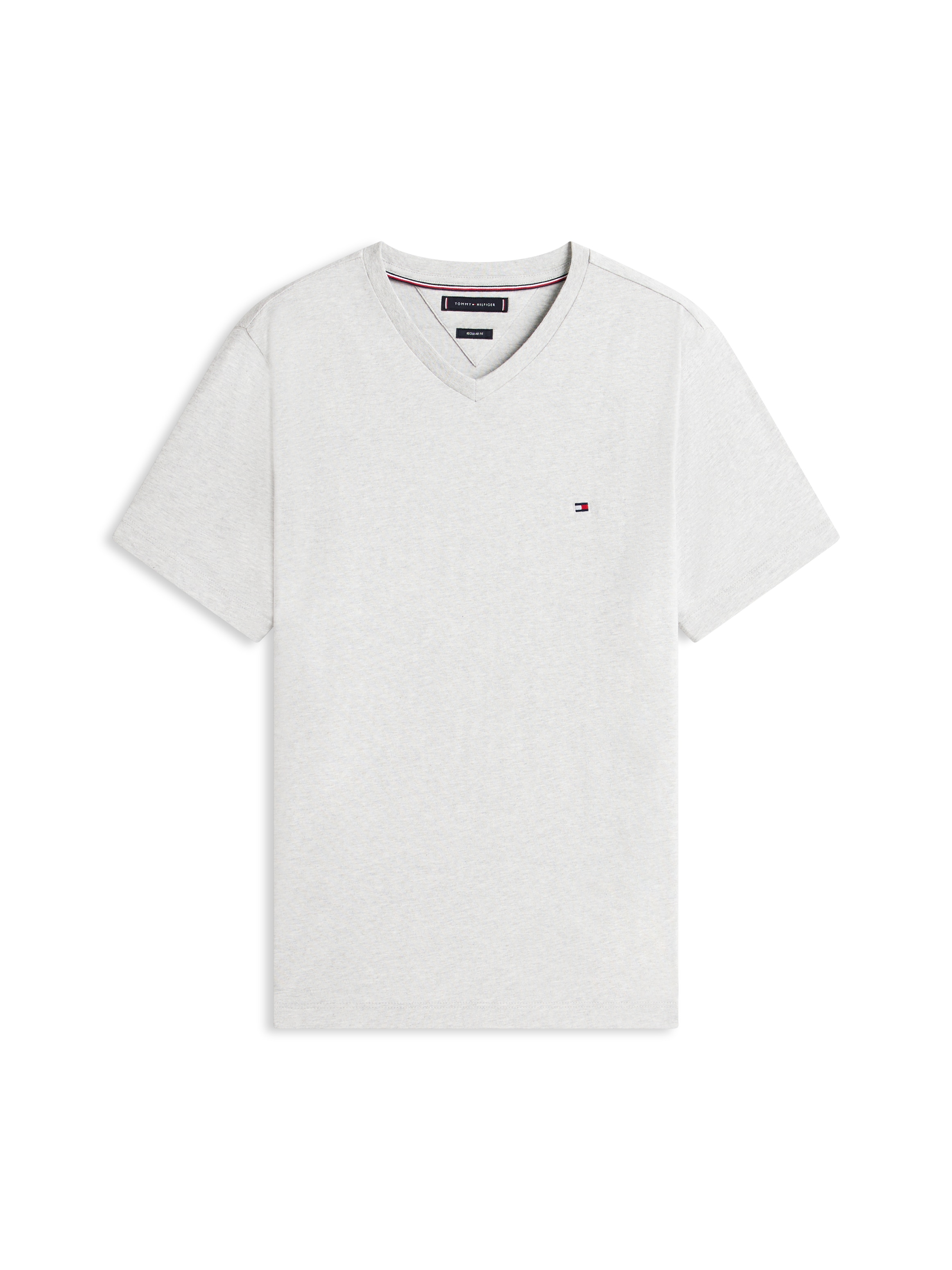 Tommy Hilfiger V-Shirt »ESSENTIAL V-NECK« unifarben, casual, regular fit, Baumwolle,
