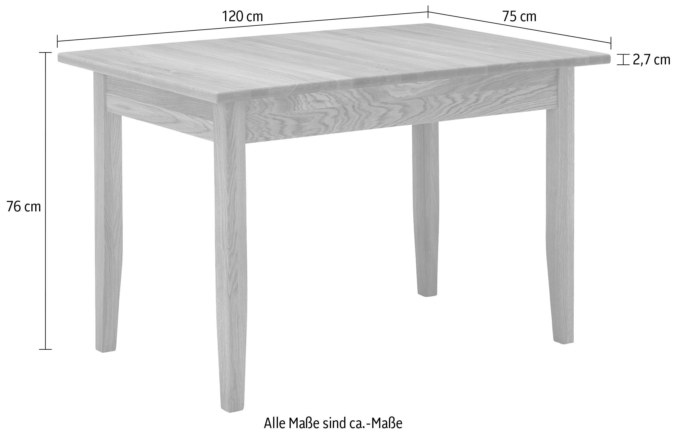 SCHÖSSWENDER Esstisch »Königsee«, zeitloses Design