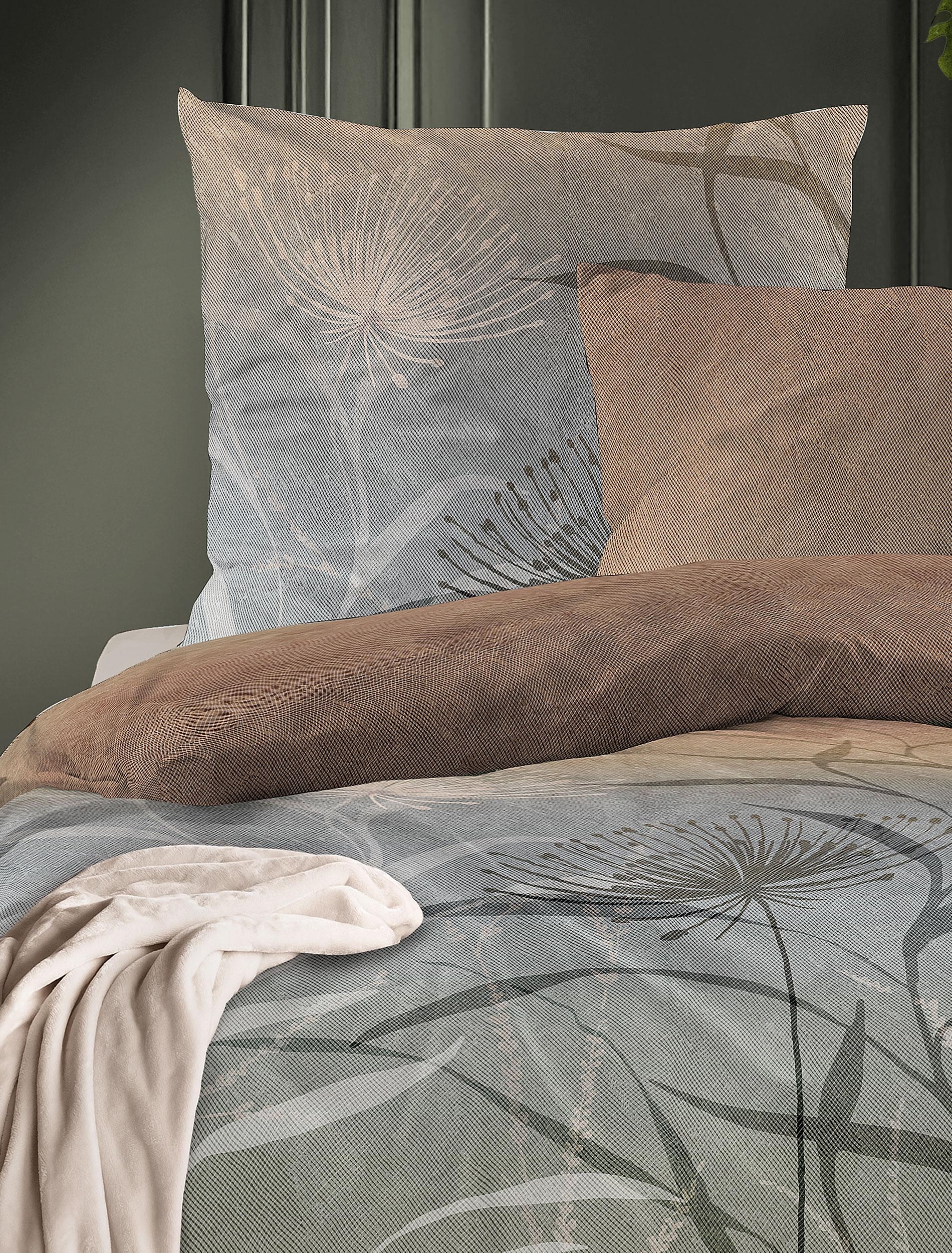 Irisette Bettwäsche »Wave 8641« 2 Stk. tlg. anschmiegsam und atmungsaktiv, Ganzjahresqualität