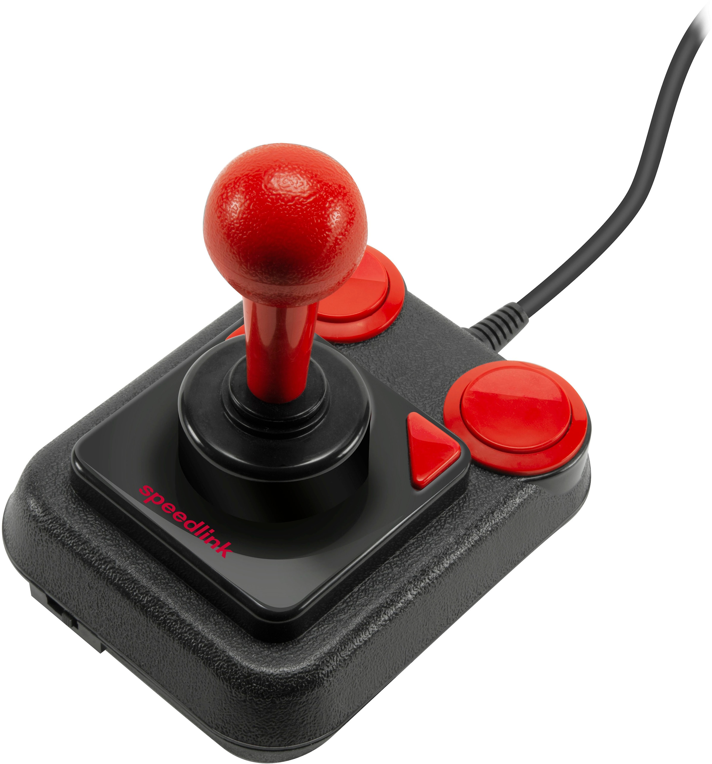 Speedlink Joystick »COMPETITION PRO EXTRA Inkl. 25 Retro-Spielen für Windows«, Vier Feuertasten und Schnellfeuer-Modus