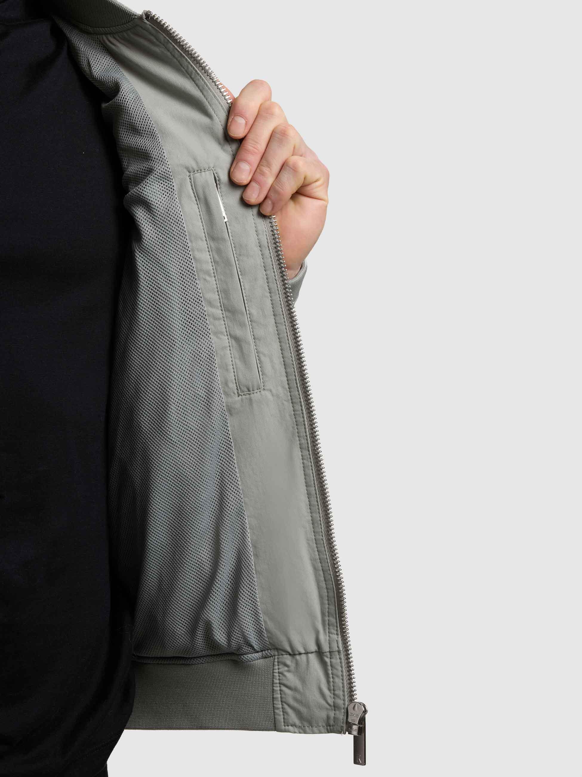 khujo Bomberjacke »Bomberjacke Tawas« ohne Kapuze Lässige Herren Übergangsjacke