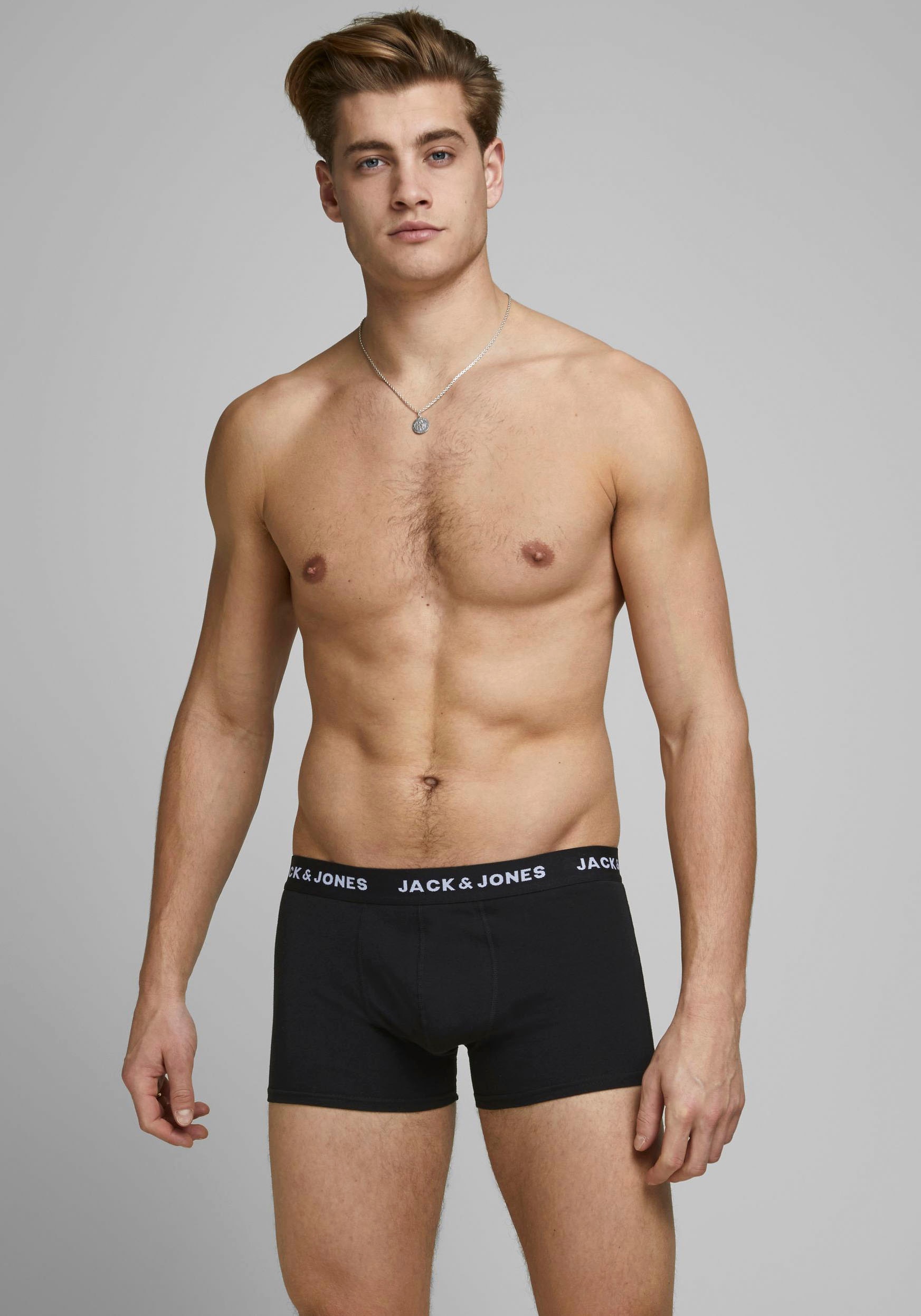Jack & Jones Trunk »JACBASIC PLAIN TRUNKS 5 PACK«, (Packung, 5 St.)