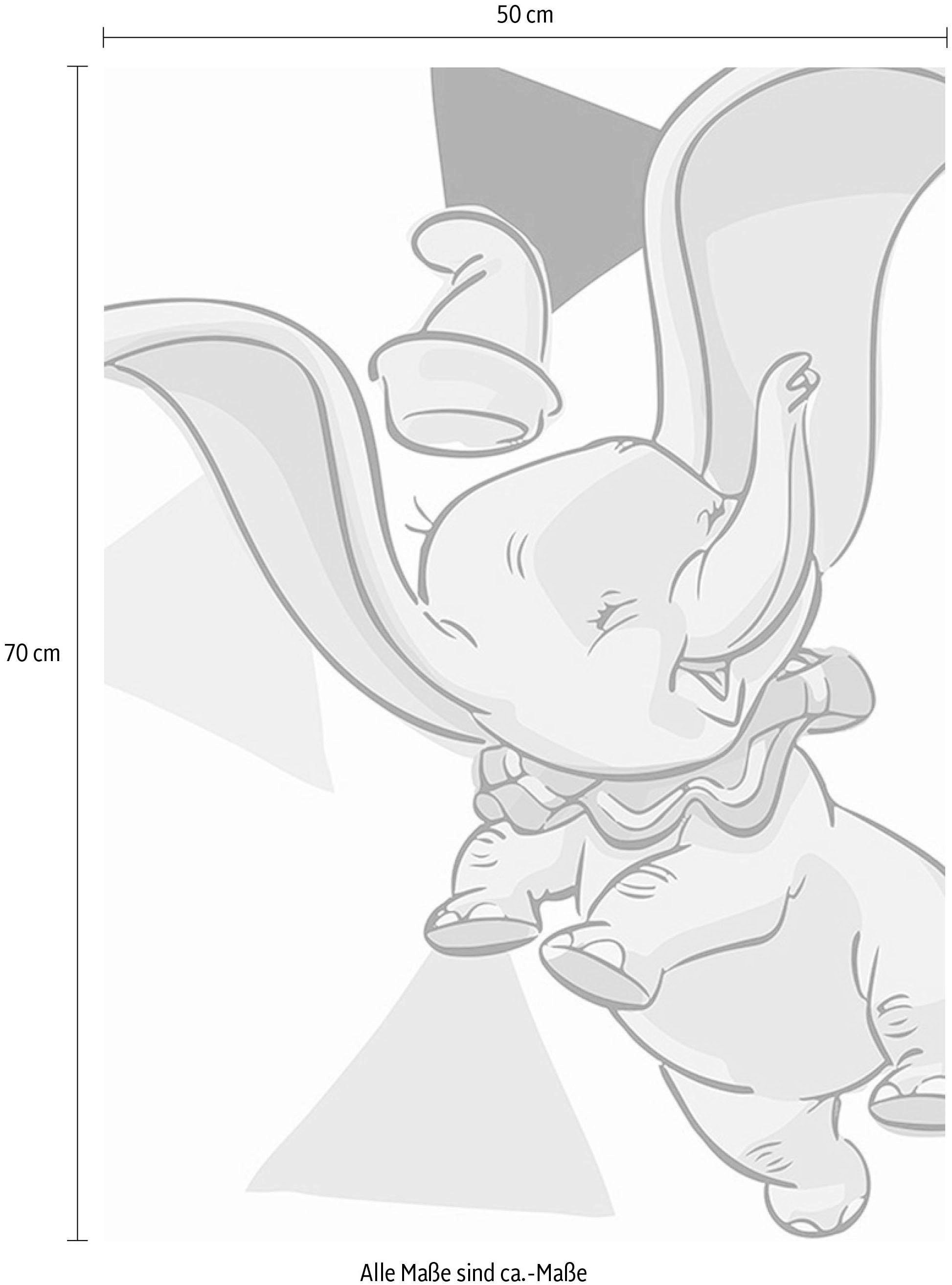 Komar OTTO St., Disney, »Dumbo Teile (Packung, Poster online 1), 1 Wohnzimmer Kinderzimmer, Angles«, Schlafzimmer, bei Anzahl