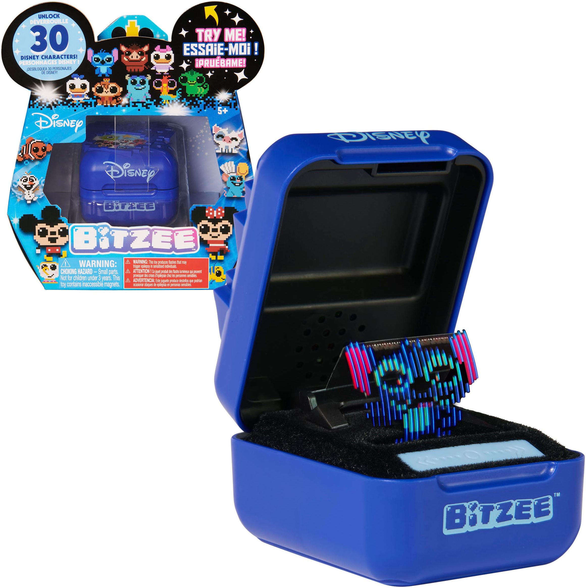 Spin Master Spielfigur »Disney Bitzee - Digitales Interaktives Haustier, blau«