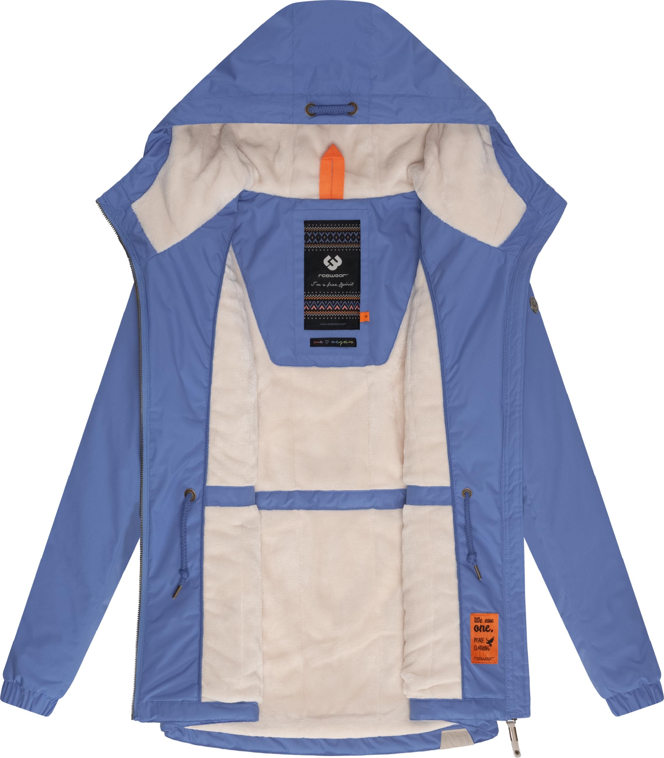 Ragwear Winterjacke »Winterjacke Dankka Warm«, mit Kapuze, Wasserdichte weiche Damen Jacke für den Winter