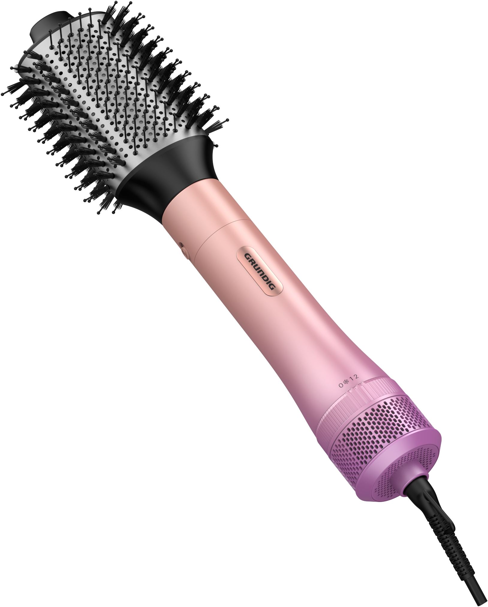 Grundig Warmluftbürste »HS 6482« Ionic-Funktion, ovaler Aufsatz für Locken, Wellen & Volumen