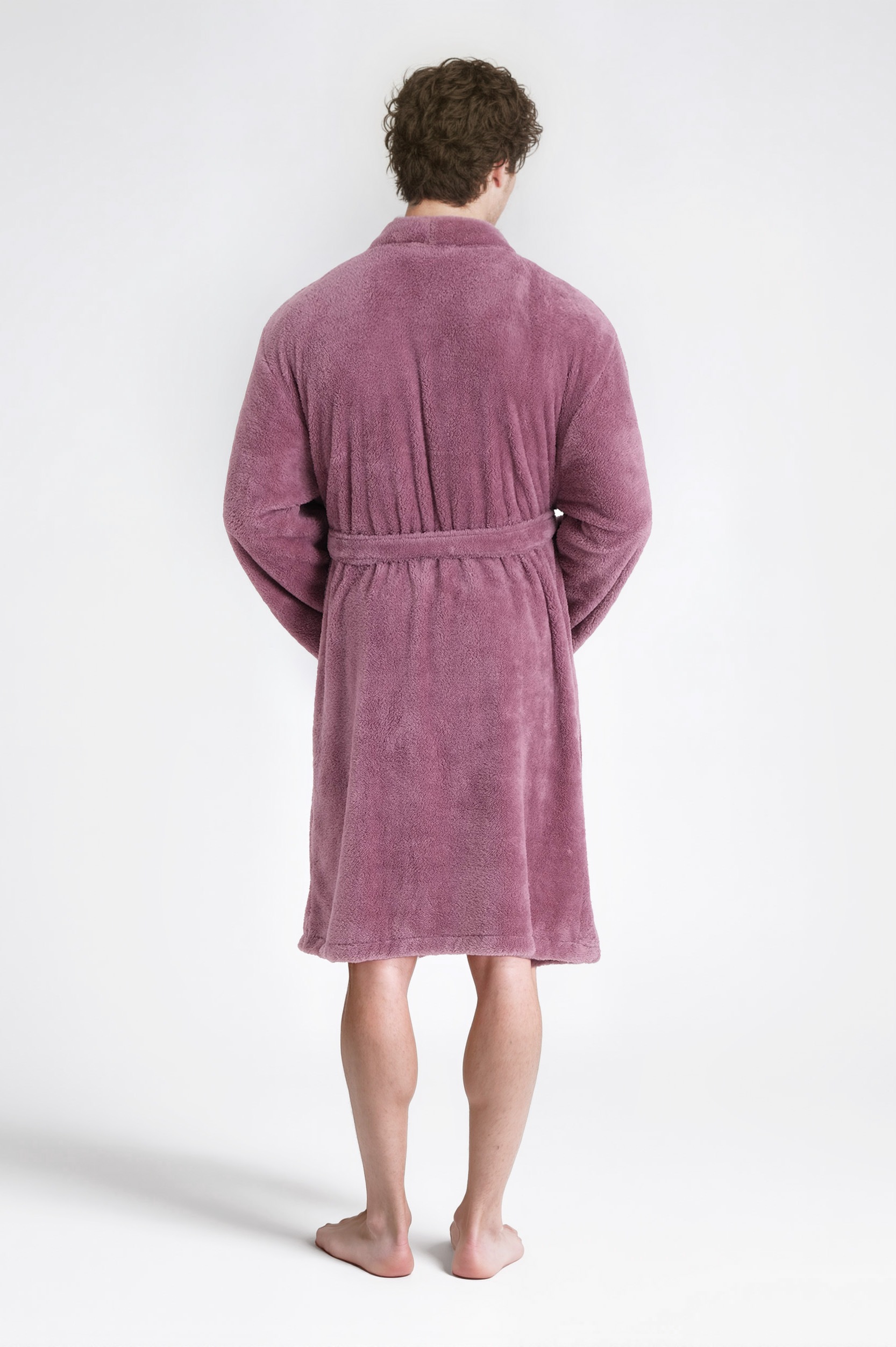 OTTO home Unisex-Bademantel »Lillou Kimono, ideal für Sauna & Spa, Hotelbademantel, Morgenmantel« 1 Stk. kuschelig weicher Fleece, plüsch, für Damen und Herren, XS-3XL