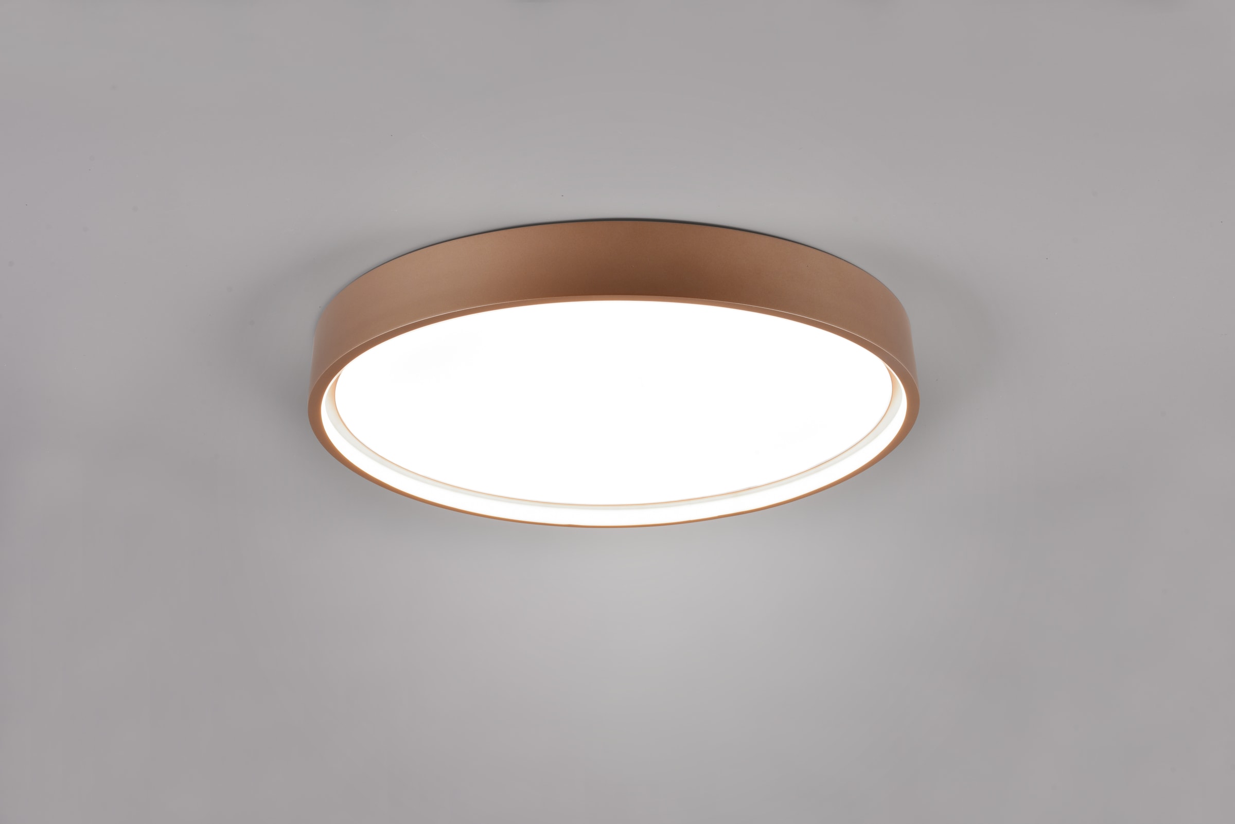 TRIO Leuchten LED Deckenleuchte »DOHA, Deckenlampe 29W 3260 Lumen Lichtfarbe einstellbar 2300-4000K«, 1 flammig, Leuchtmittel LED-Board | LED fest integriert, indirektes Licht getrennt schaltbar als Wandlampe und Deckenlampe mögl