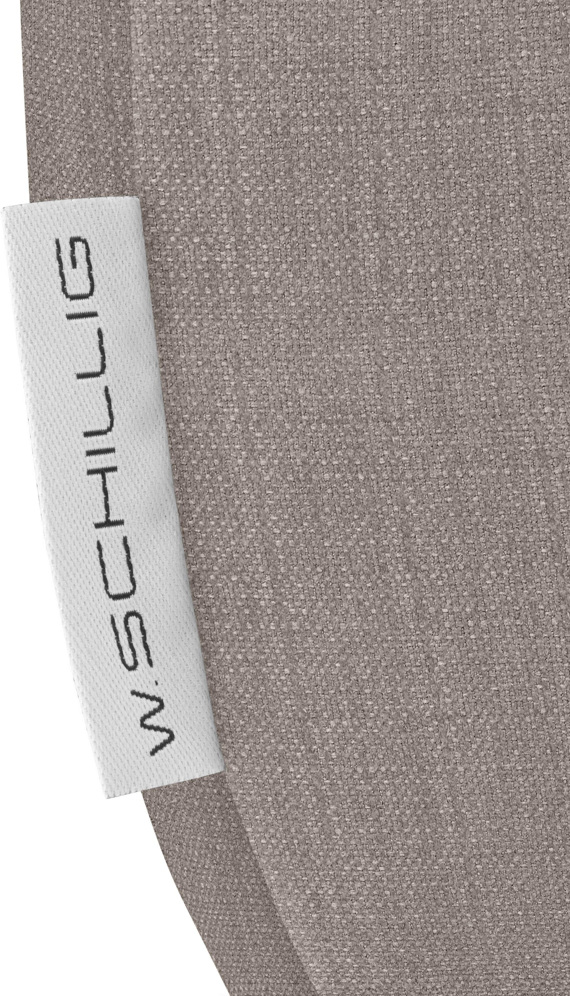 W.SCHILLIG 2-Sitzer »enjoy&MORE«, Sitztiefenverstellung, Füße schwarz pulverbeschichtet, Breite 202 cm