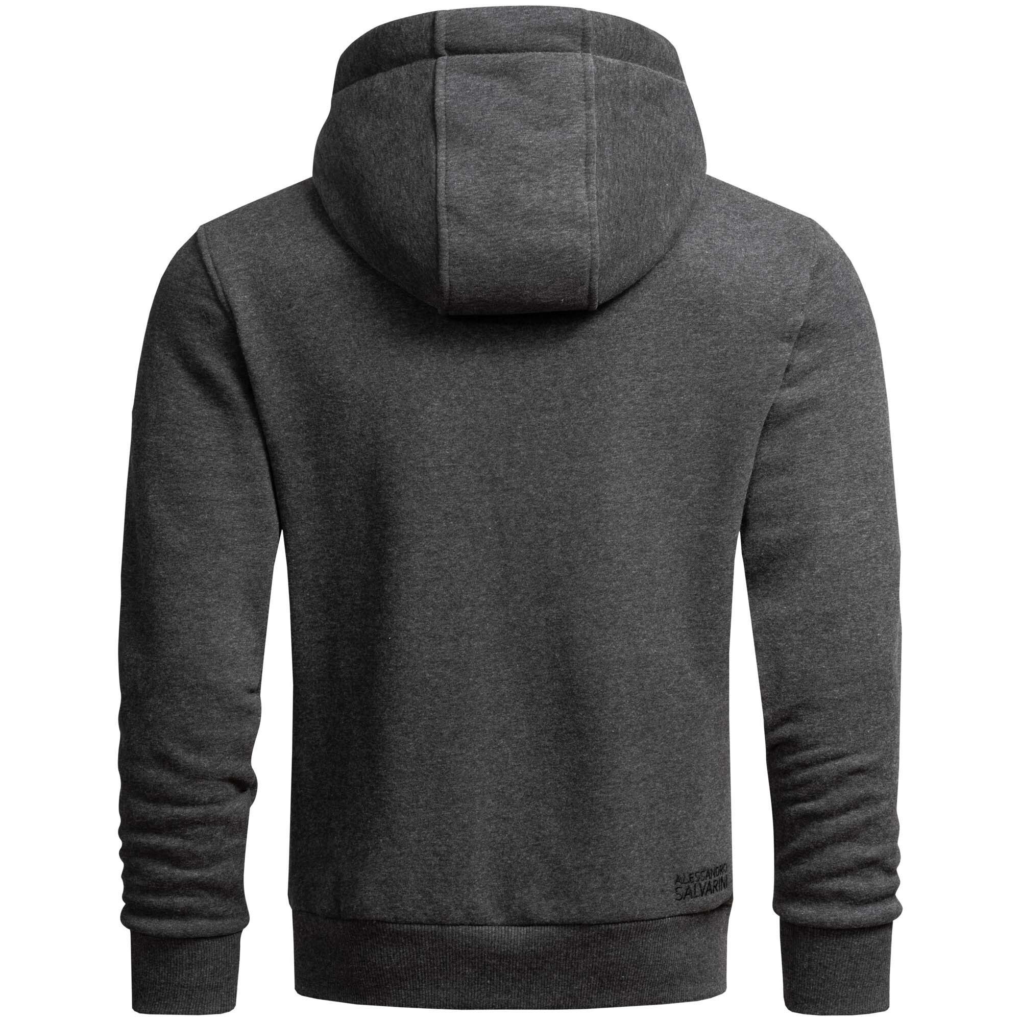 Alessandro Salvarini Sweatjacke »Alessandro Salvarini Herren Swetjacke AS314«