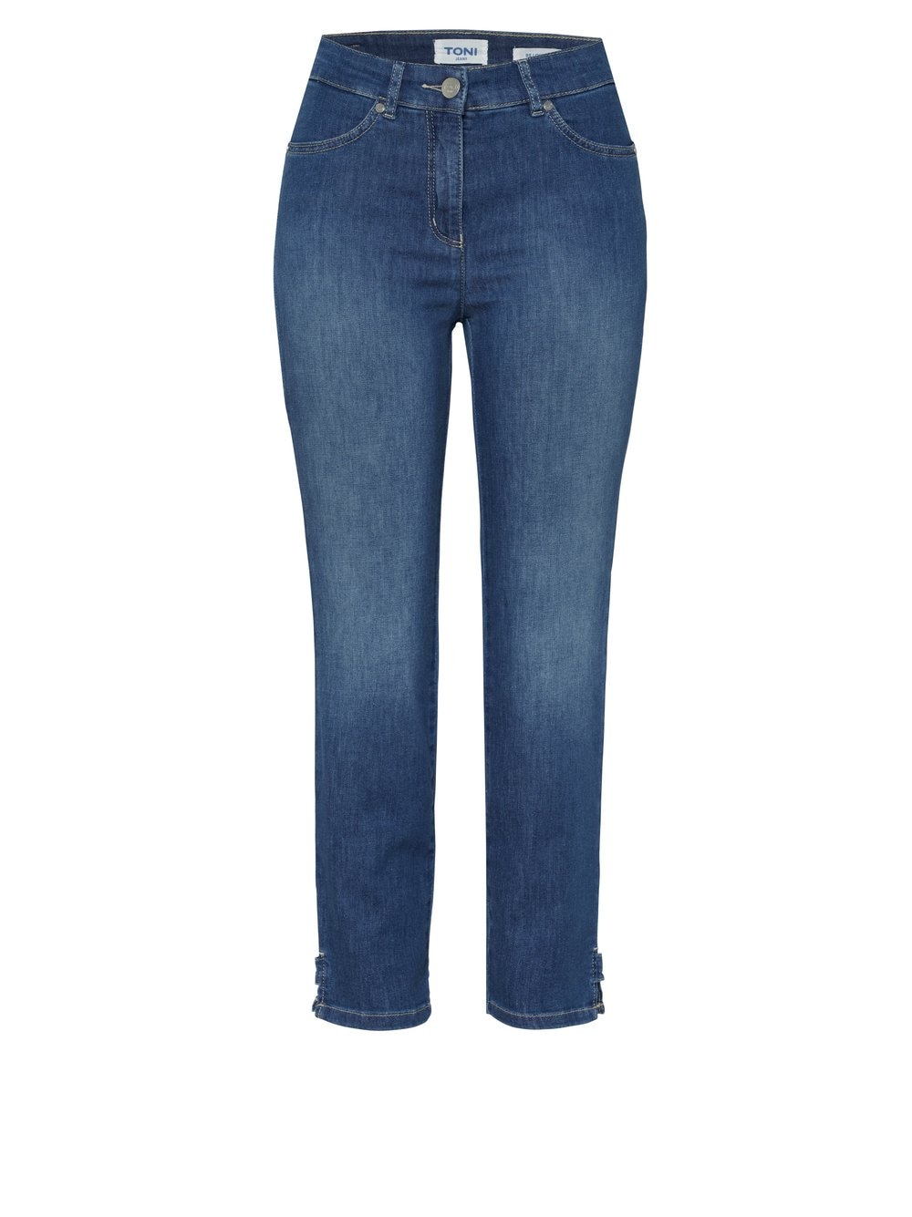 TONI 7/8-Jeans »be loved 7/8« Slim Fit, mit kleinem Schlitz am Beinabschluß